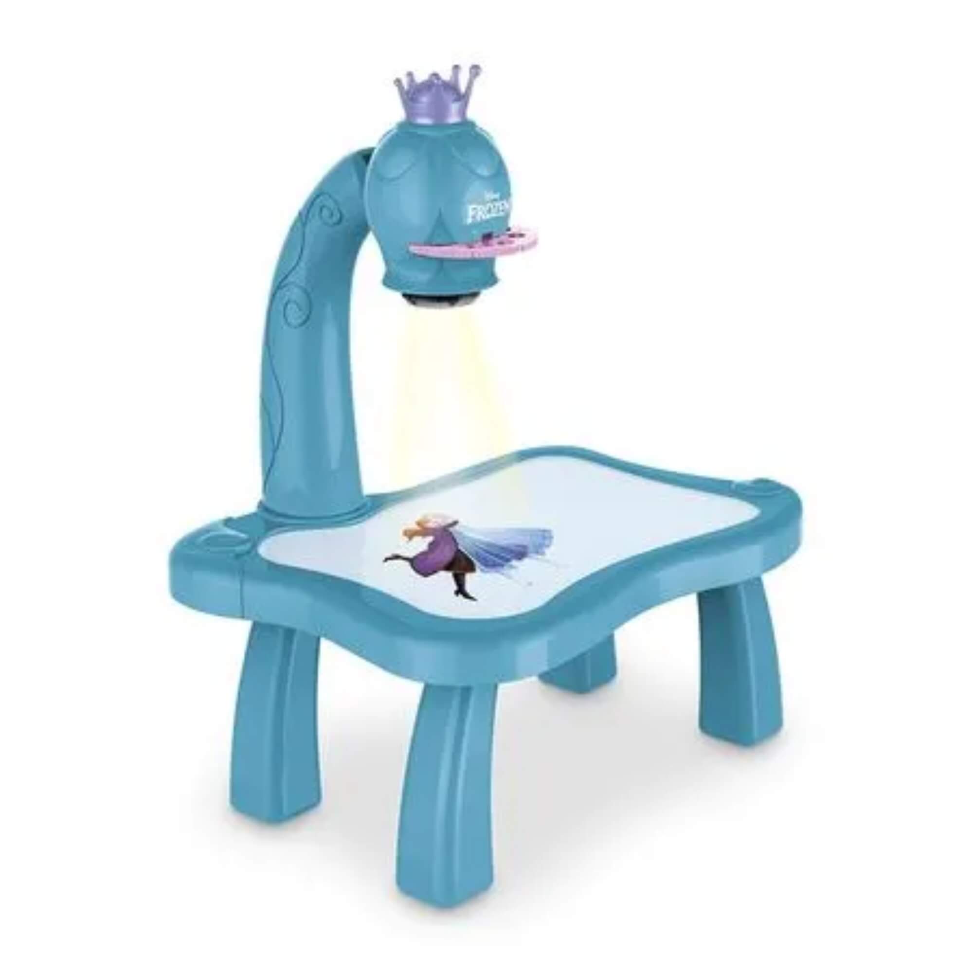 Brinquedo Infantil Mesa Projetora Frozen com 24 Desenhos Multikids - BR2534