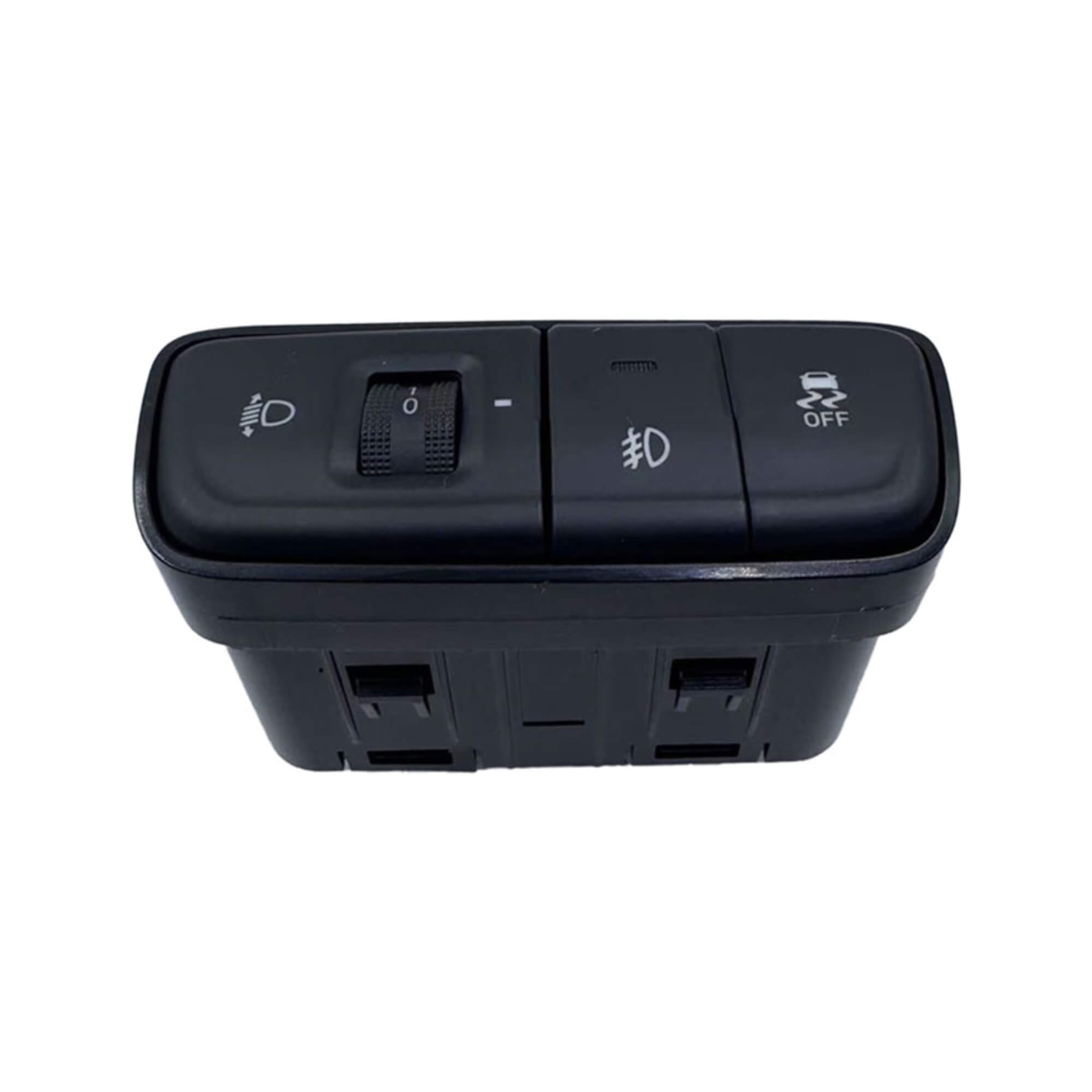 Kit HB20 Hatch/Sedan Plus (manual) 2024> Moldura Preta Botão Mod. Orig Shocklight - SL-121611