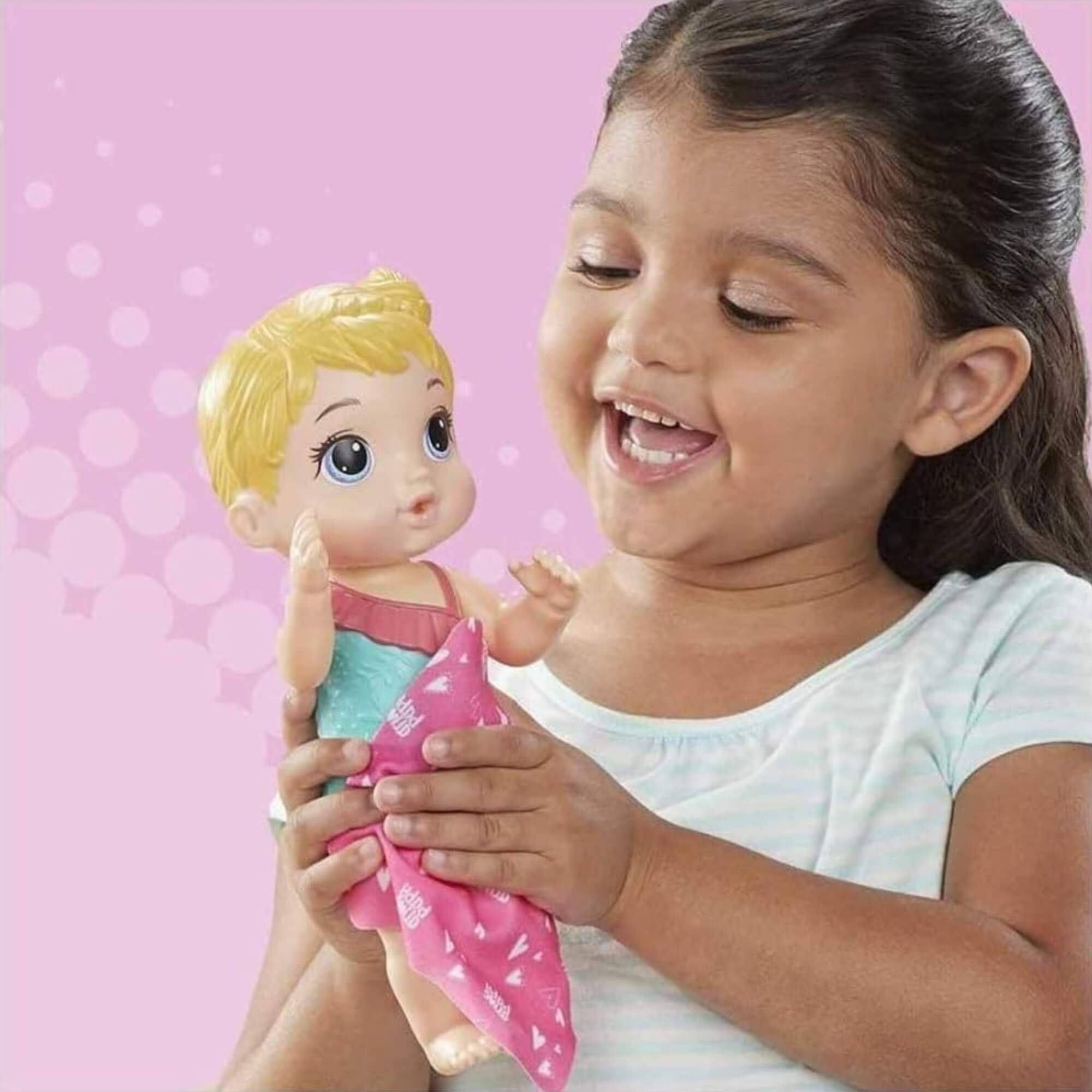 Boneca Baby Alive Banhos Carinhosos c/ Acessórios - Sortida e Unitária Hasbro - 14639