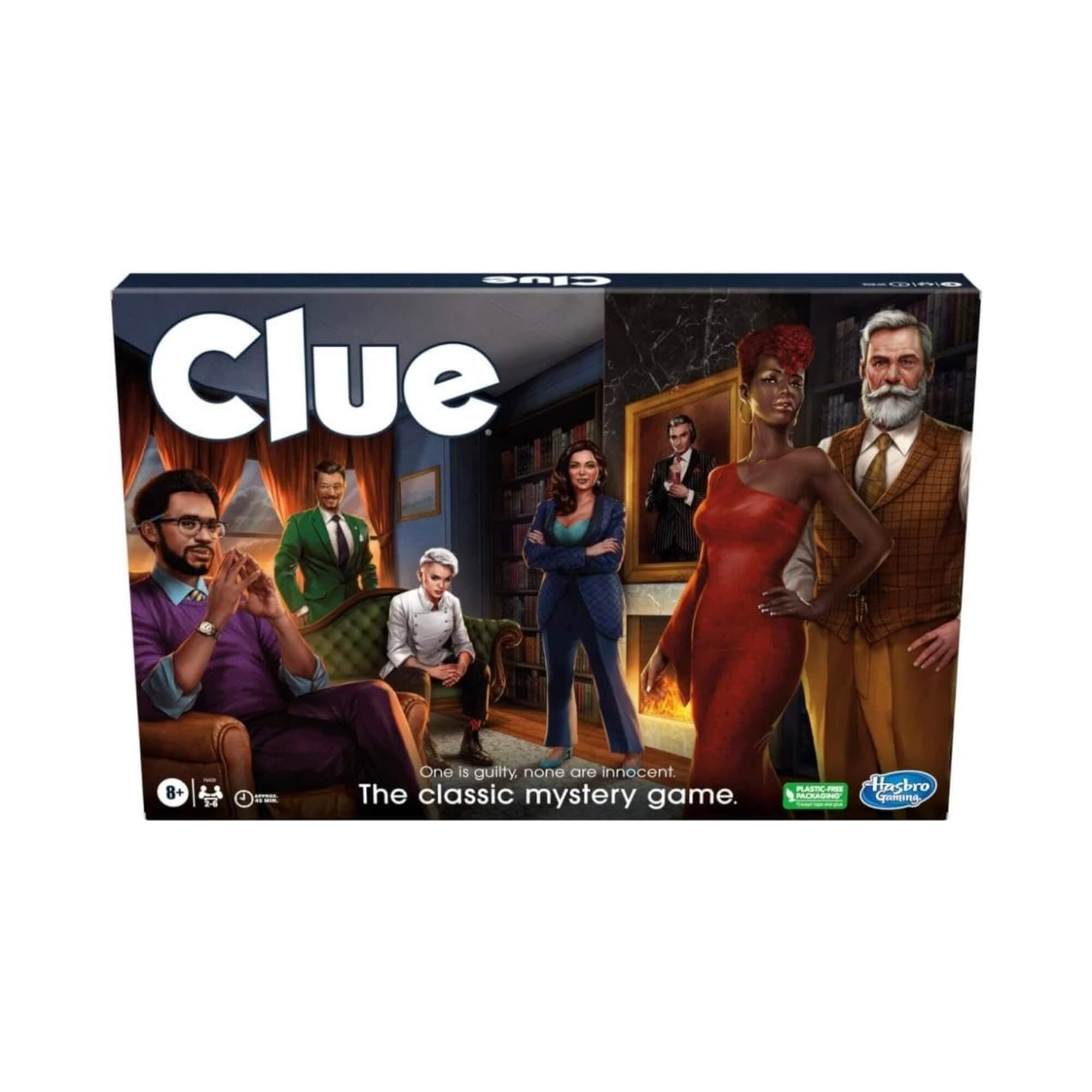 Jogo Tabuleiro Clue O Clássico Jogo de Investigação +8 Anos Hasbro - 19043