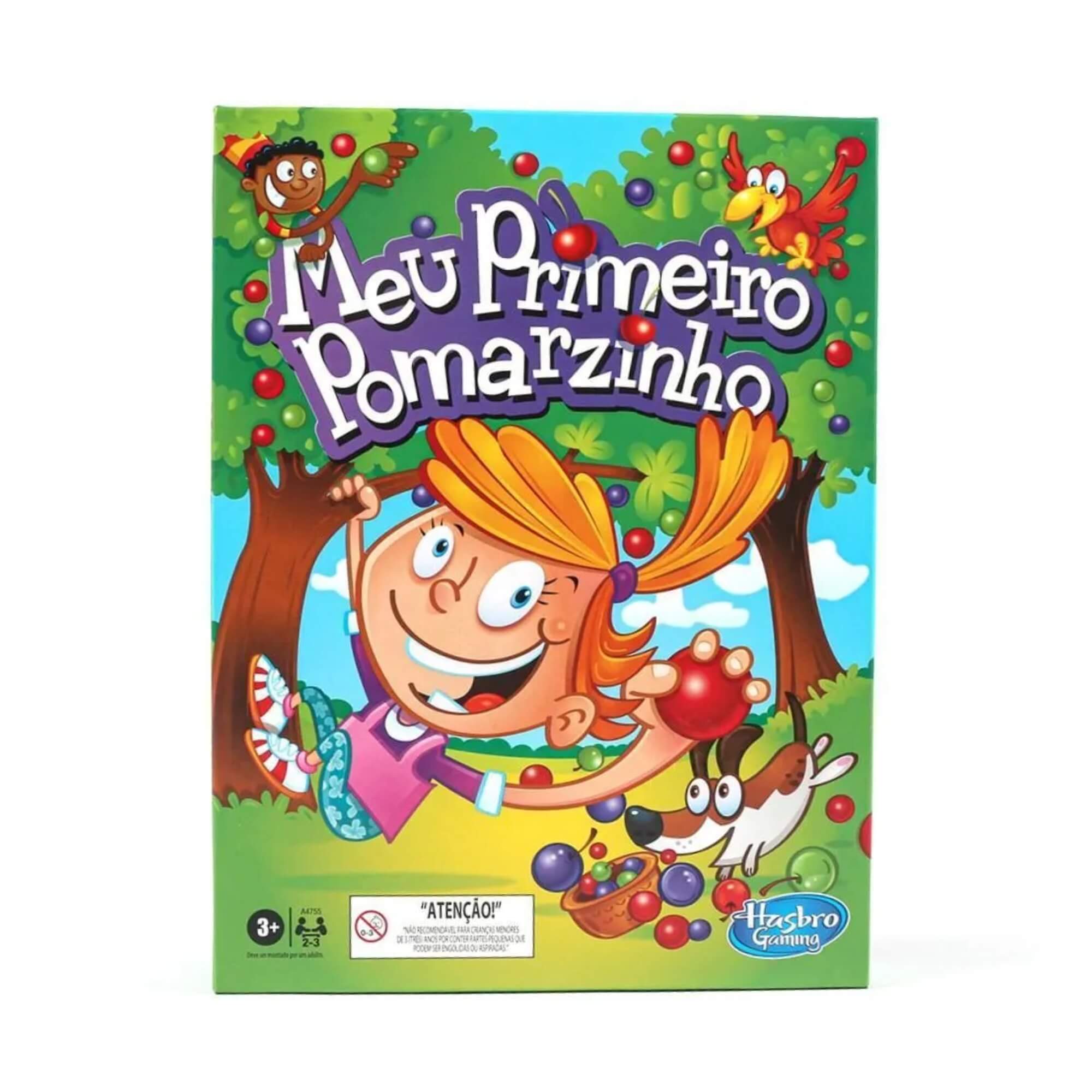 Jogo Educativo Infantil Hi Ho Cherry Meu Primeiro Pomarzinho Hasbro - 19041