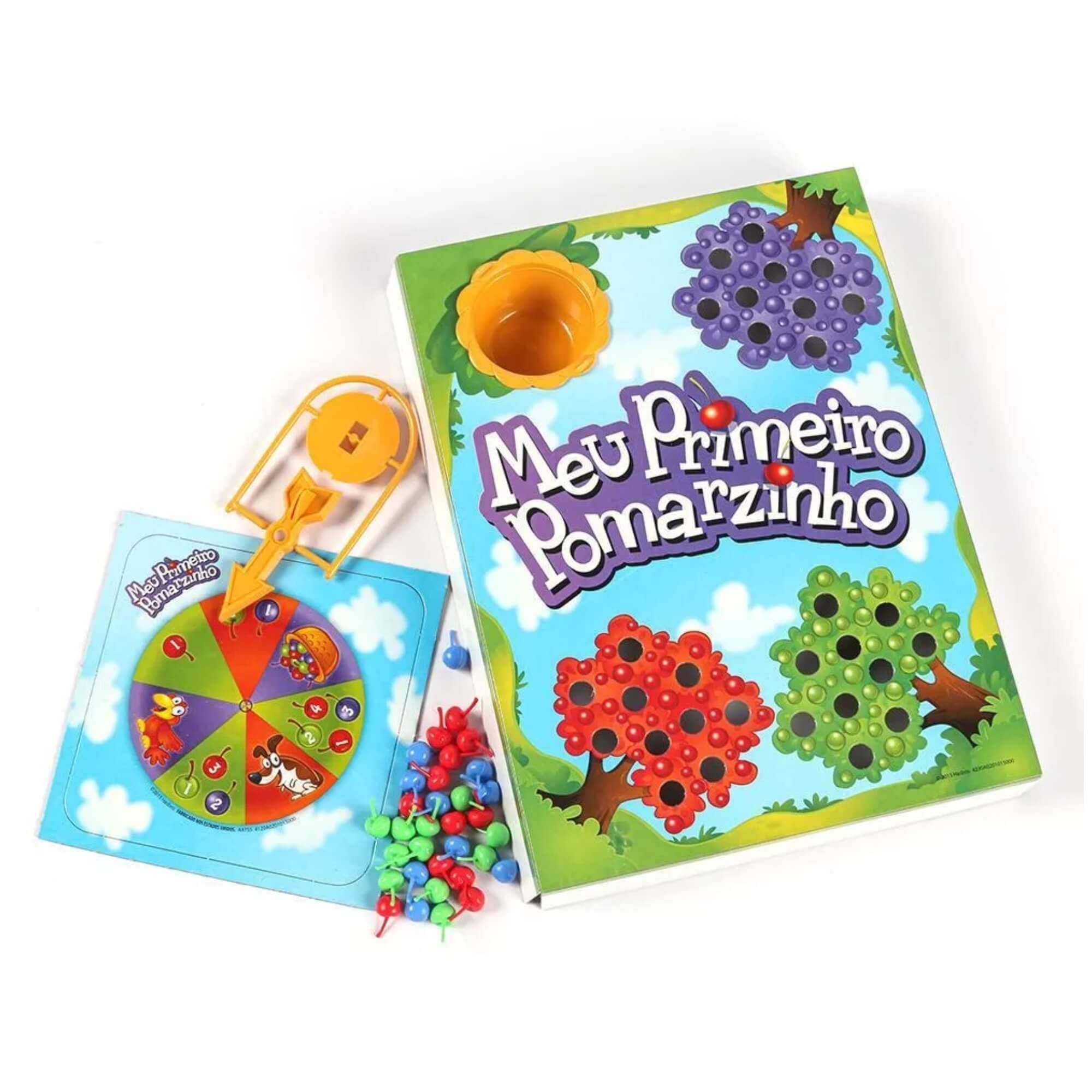 Jogo Educativo Infantil Hi Ho Cherry Meu Primeiro Pomarzinho Hasbro - 19041