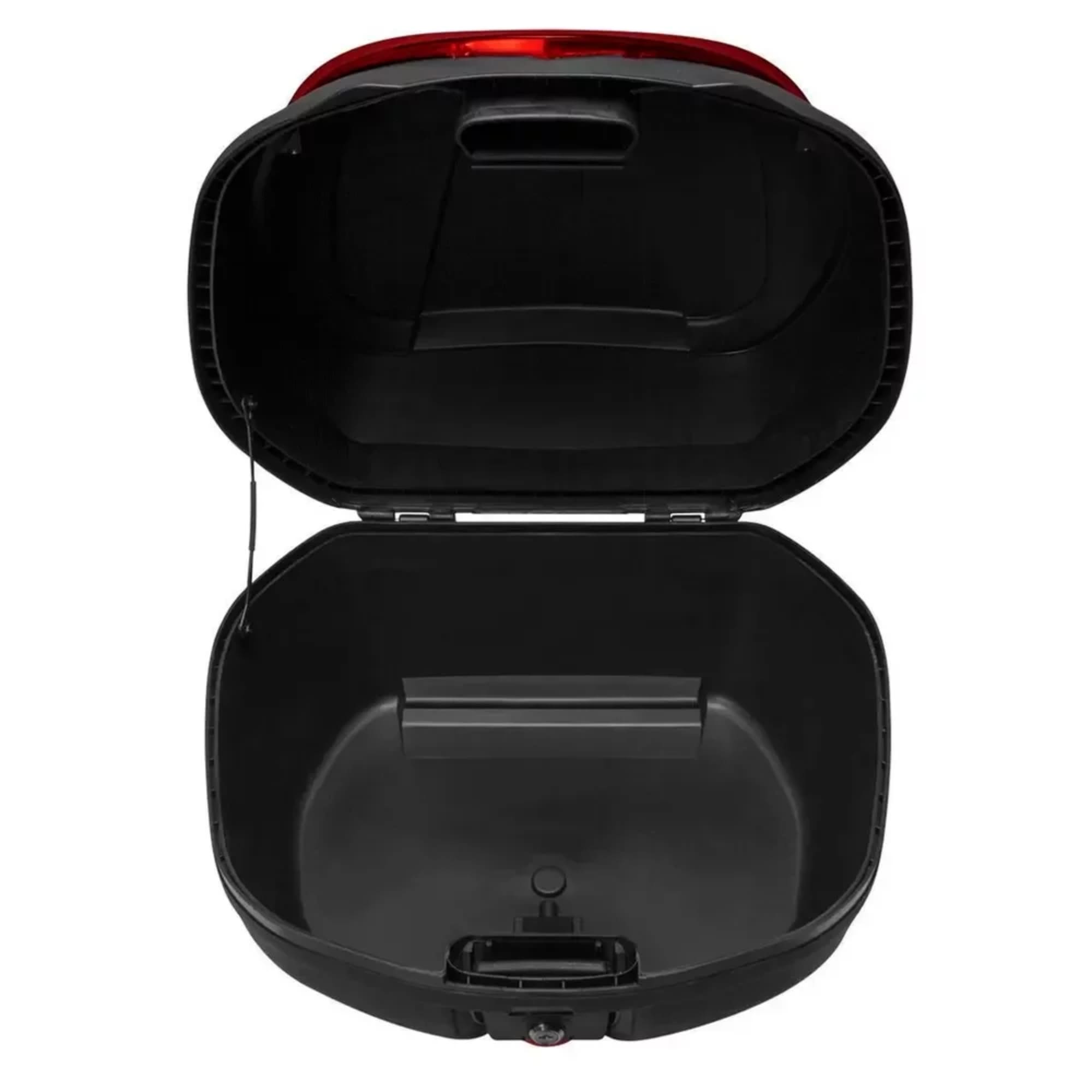 COMP Kit Colete Refletivo Pro Tork Azul Tamanho G + Baú Traseiro Smart Box 4 35 Litros