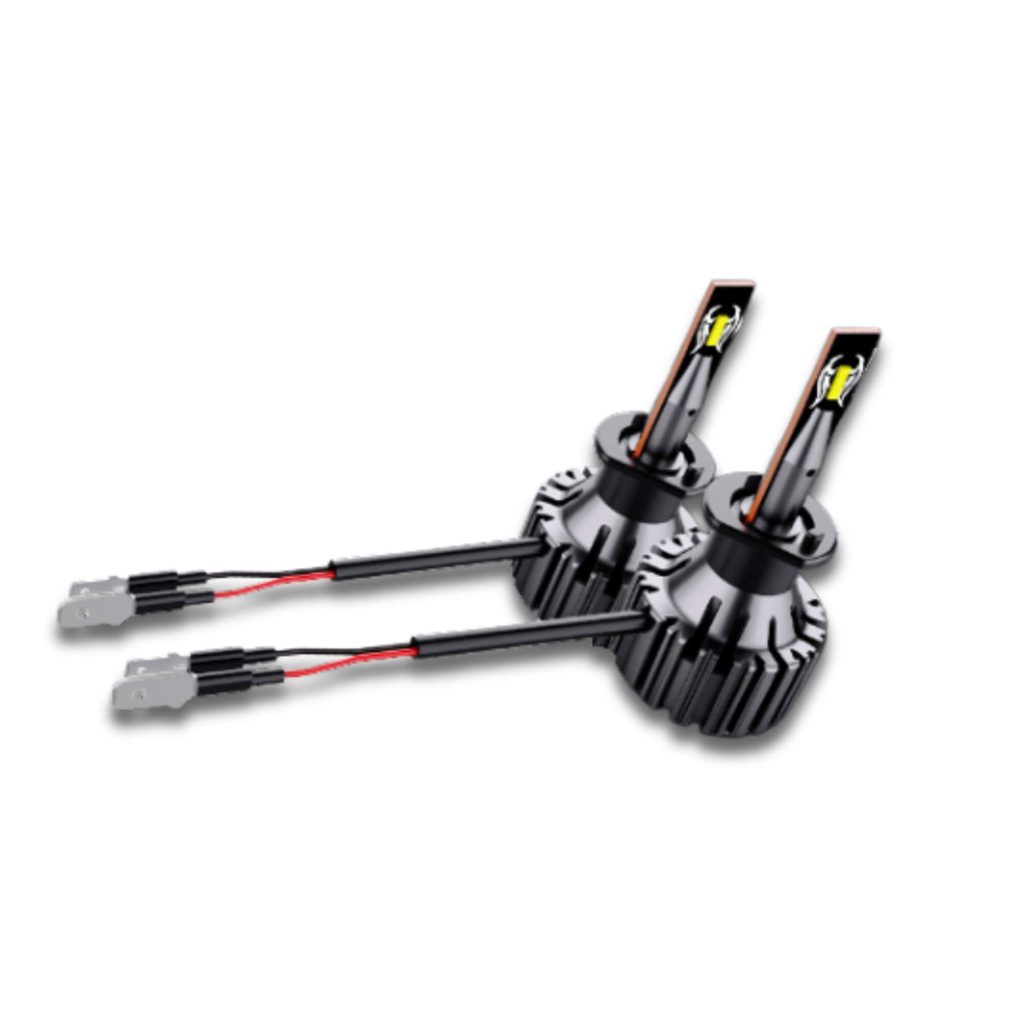 COMP Kit Farol de Milha Palio Fire Celebration com Moldura Cromada + Lâmpadas LED H1 Linha Nano
