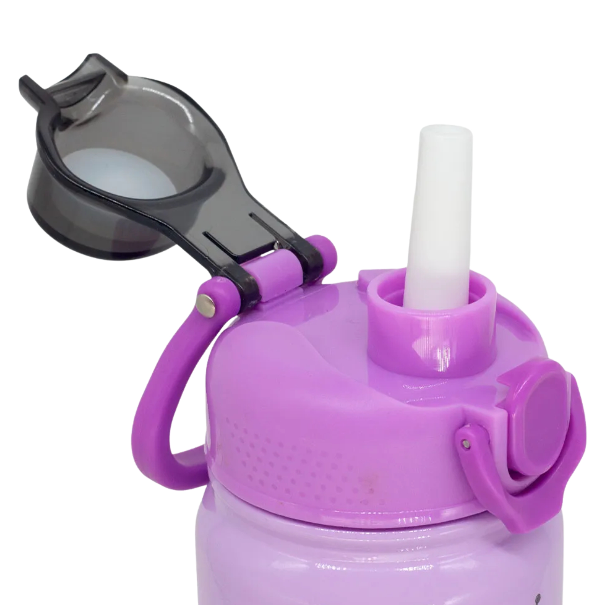 COMP Kit Fandom Kuromi Hello Kitty 50 Anos + Garrafa Galaxy Kuromi 650ml
