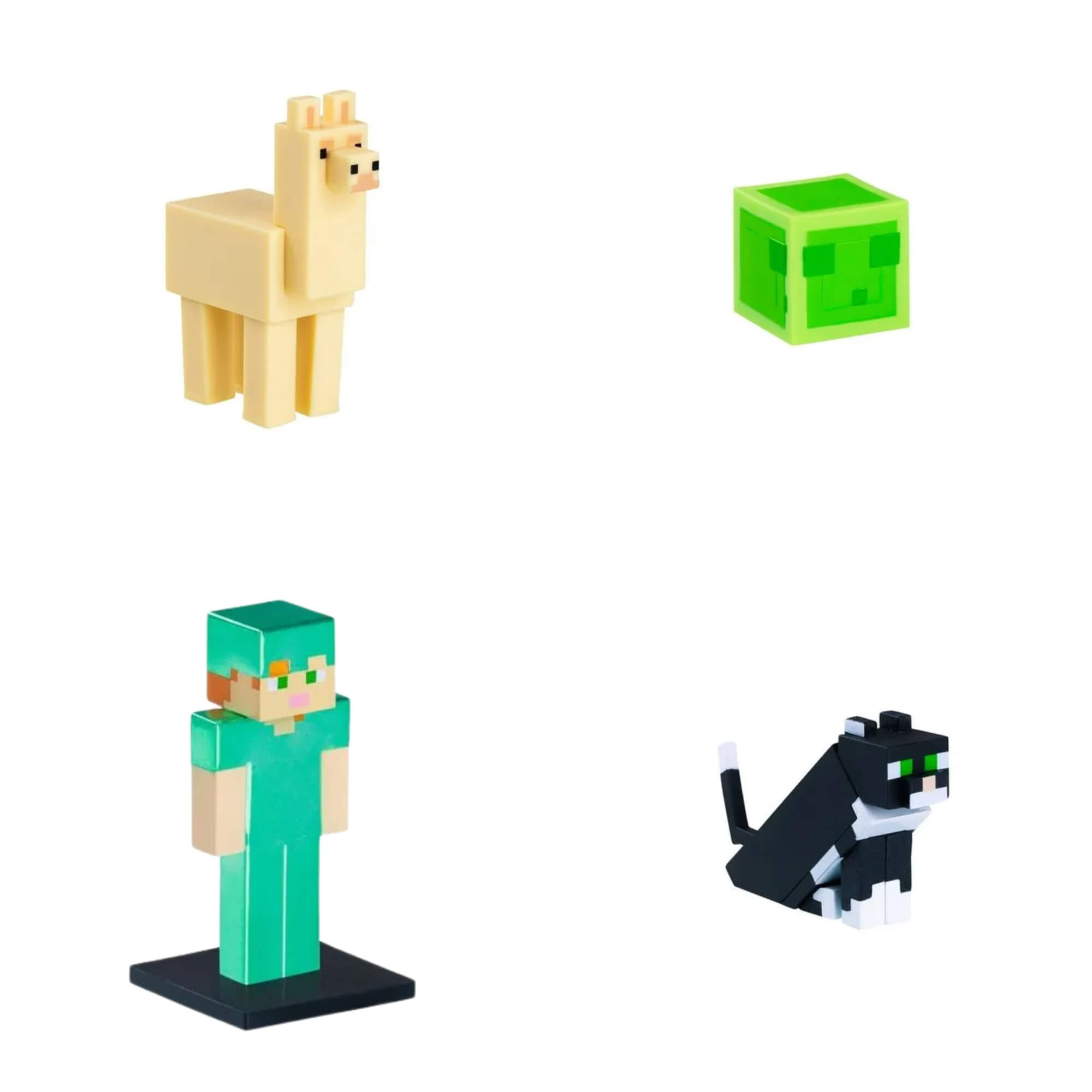 Bonecos Sortidos Minecraft Pack 3 Unitário Série 2 Multikids - BR2554