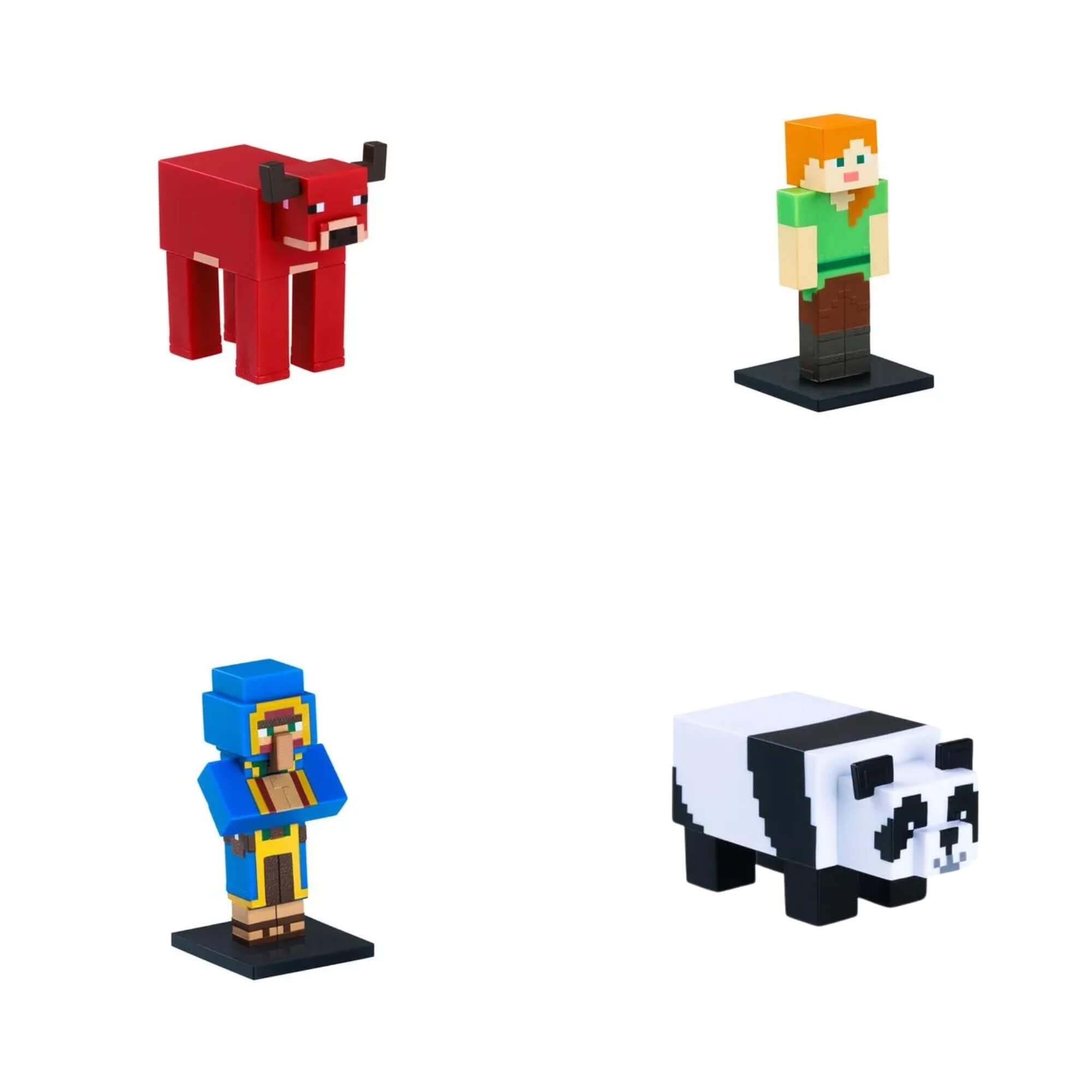 Bonecos Sortidos Minecraft Pack 3 Unitário Série 2 Multikids - BR2554