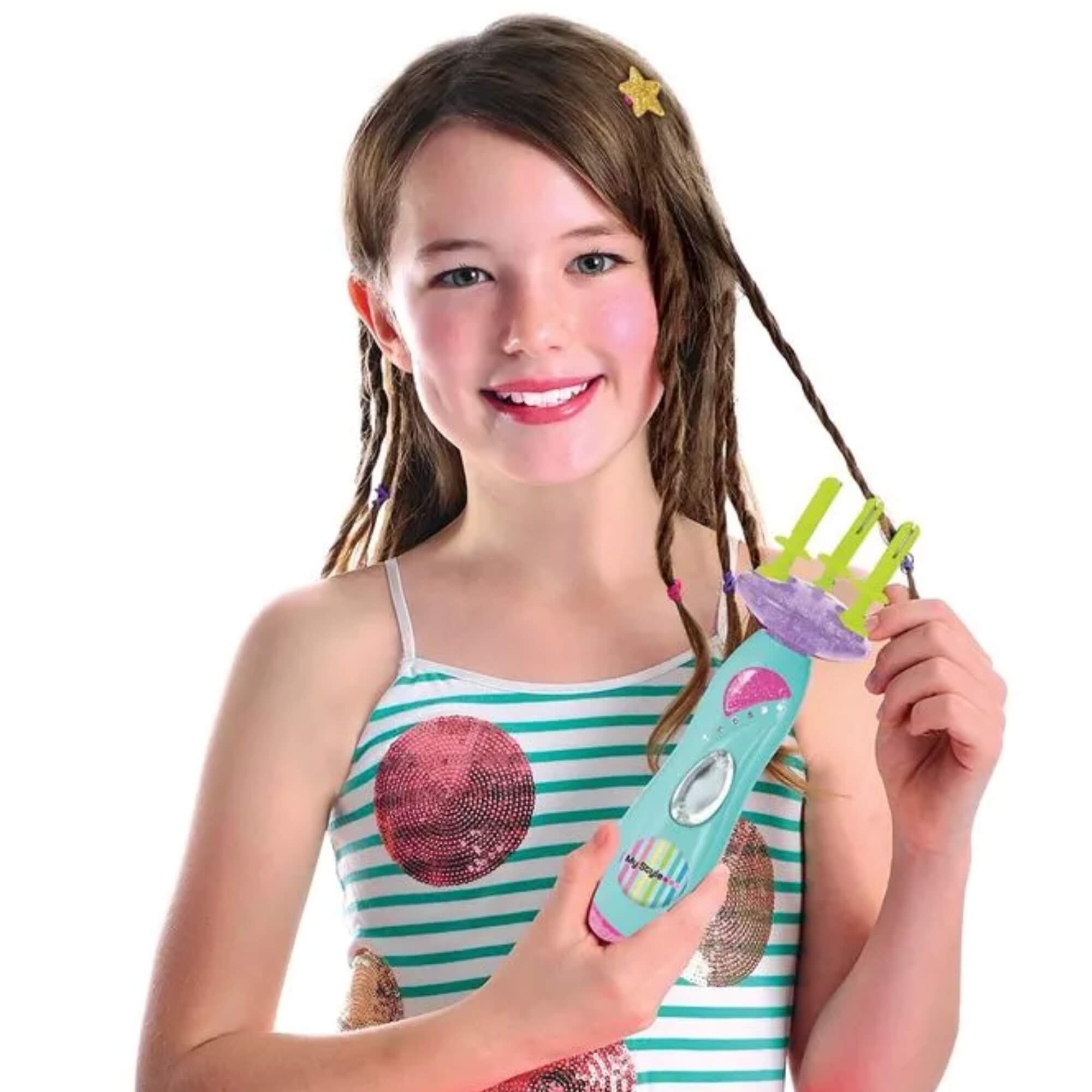 Kit Trançador de Cabelo Infantil My Style Multikids - BR2139