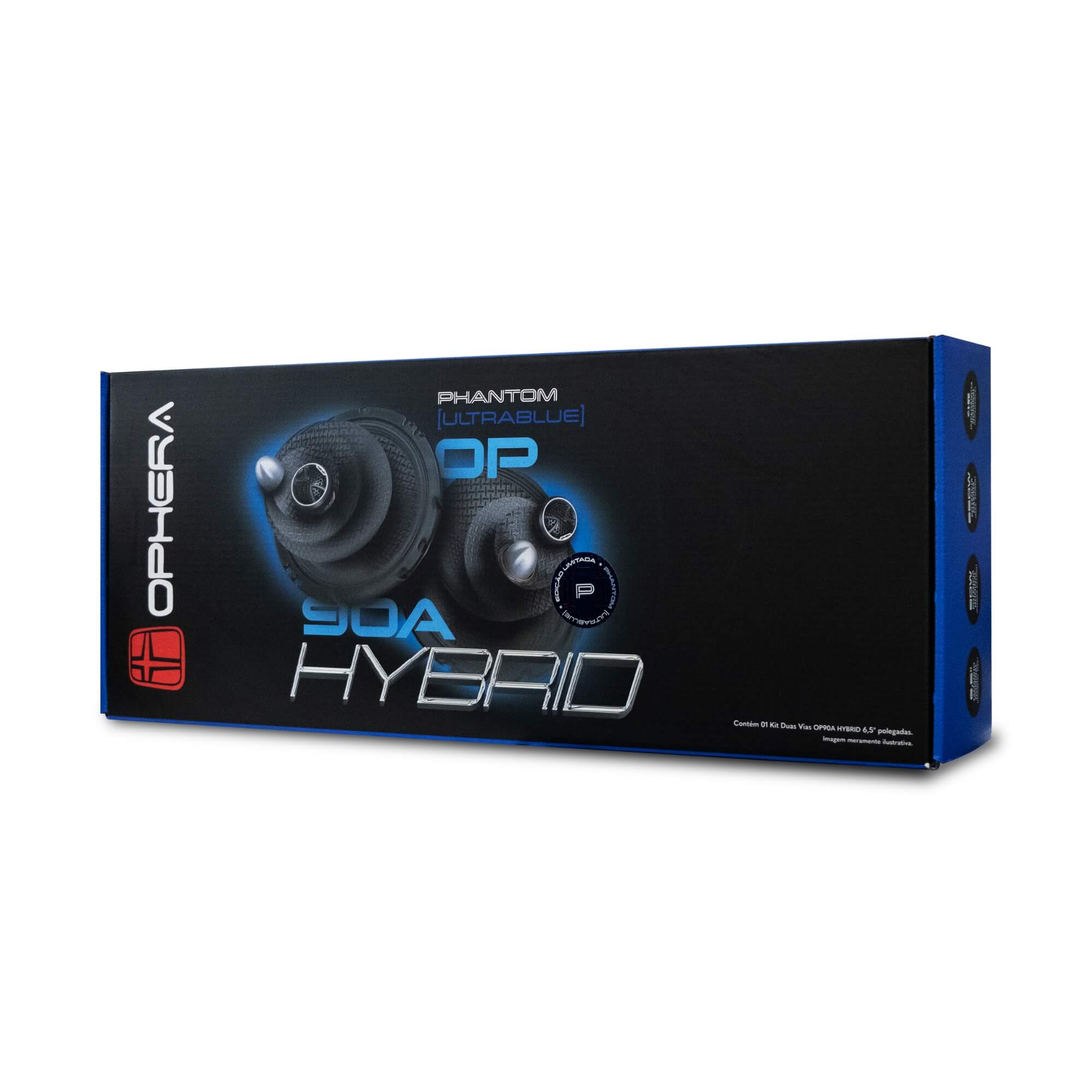 Kit 2 Vias OP90 Hybrid Ultrablue 250W RMS 6" 4Ohms  Ophera - 6423