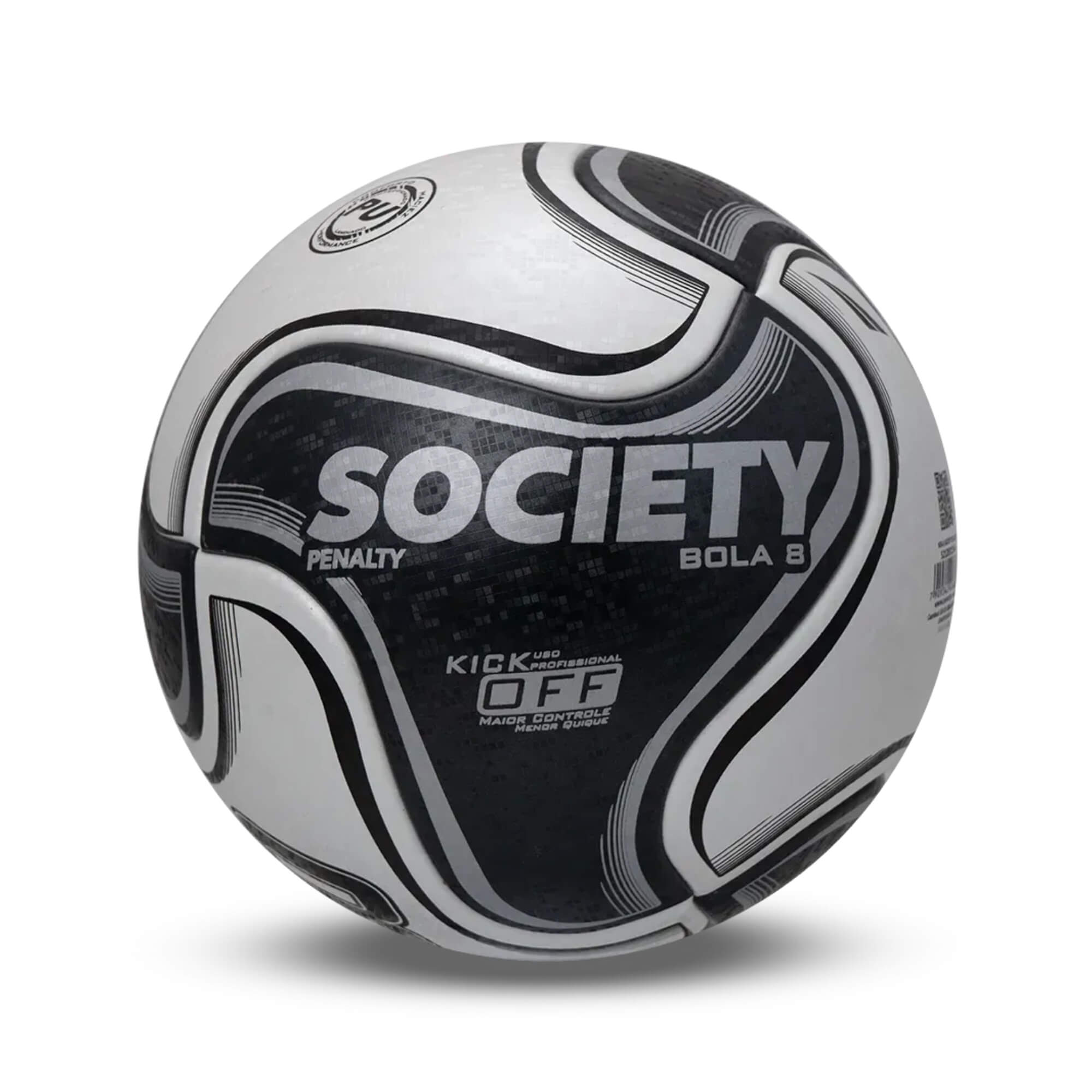 Bola de Futebol Society 8 X Penalty - 5212891110-U