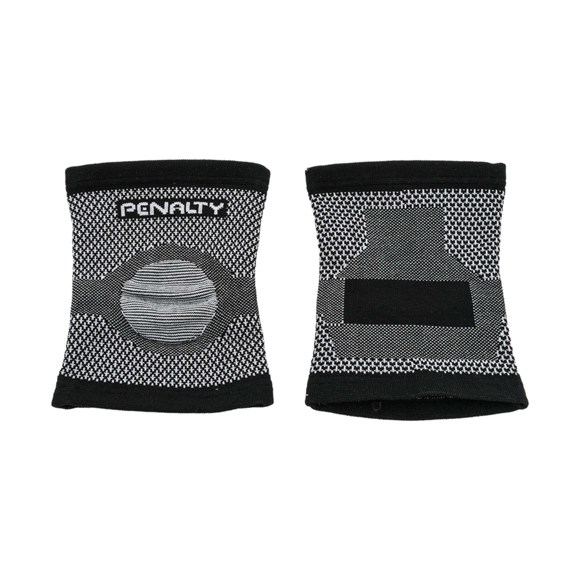 Joelheira Elastica Knit XXIII Preto/Branco Tamanho P (Par) Penalty - 6540559800-P