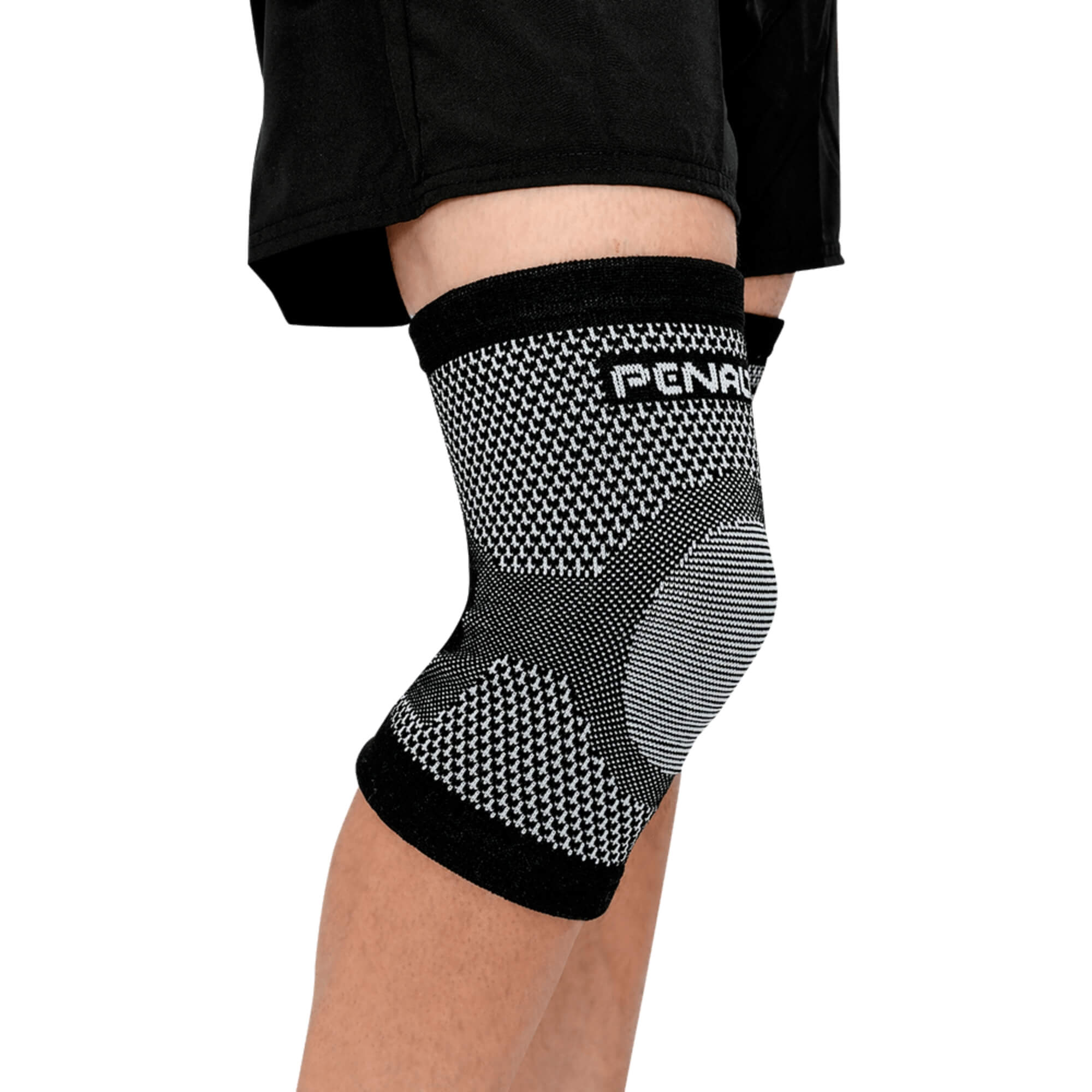 Joelheira Elastica Knit XXIII Preto/Branco Tamanho P (Par) Penalty - 6540559800-P