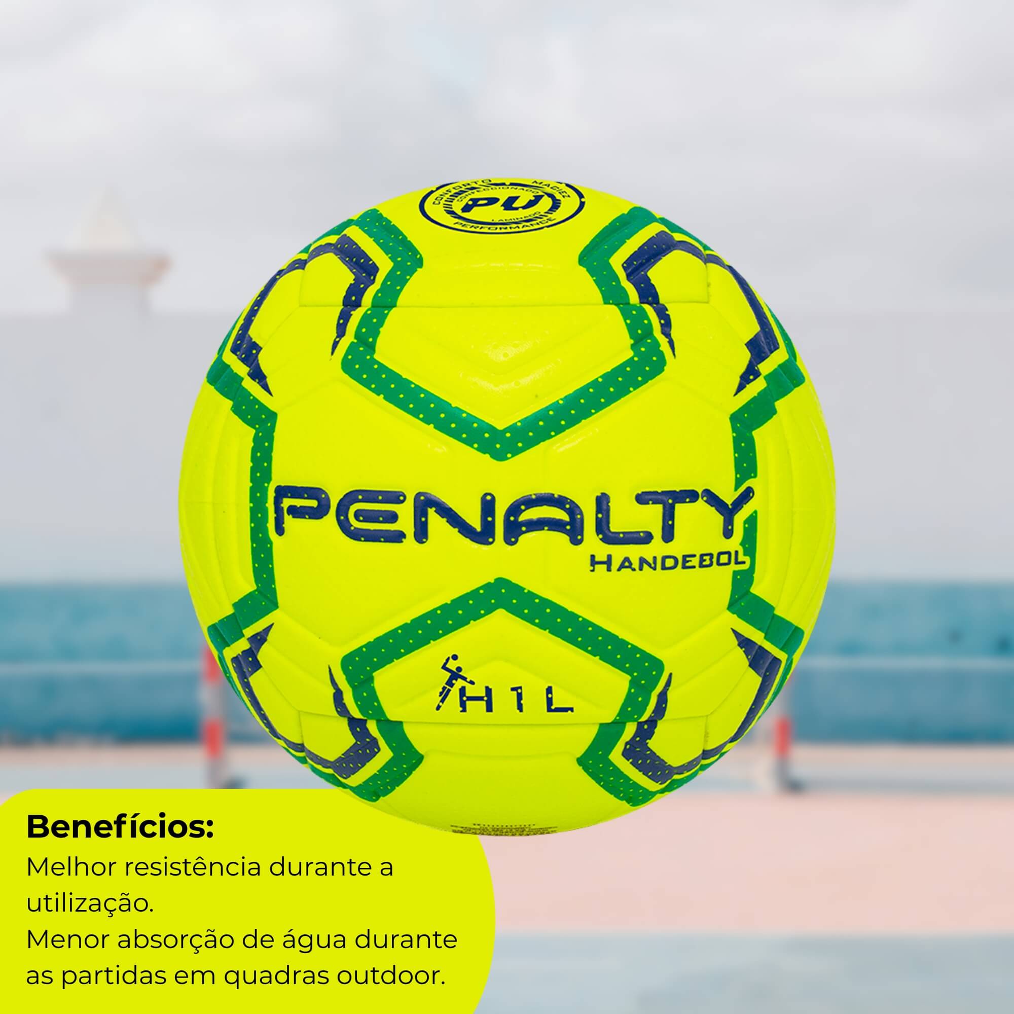 Bola Handball H1l Ultra Fusion XXIII Penalty - 5213352600-U