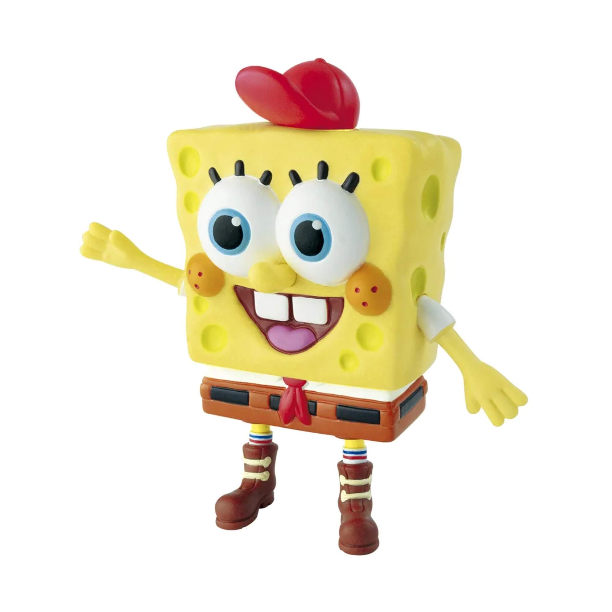 COMP Kit Bonecos Bob Esponja: Bob Esponja com Gary + Patrick Estrela em Vinil Atóxico