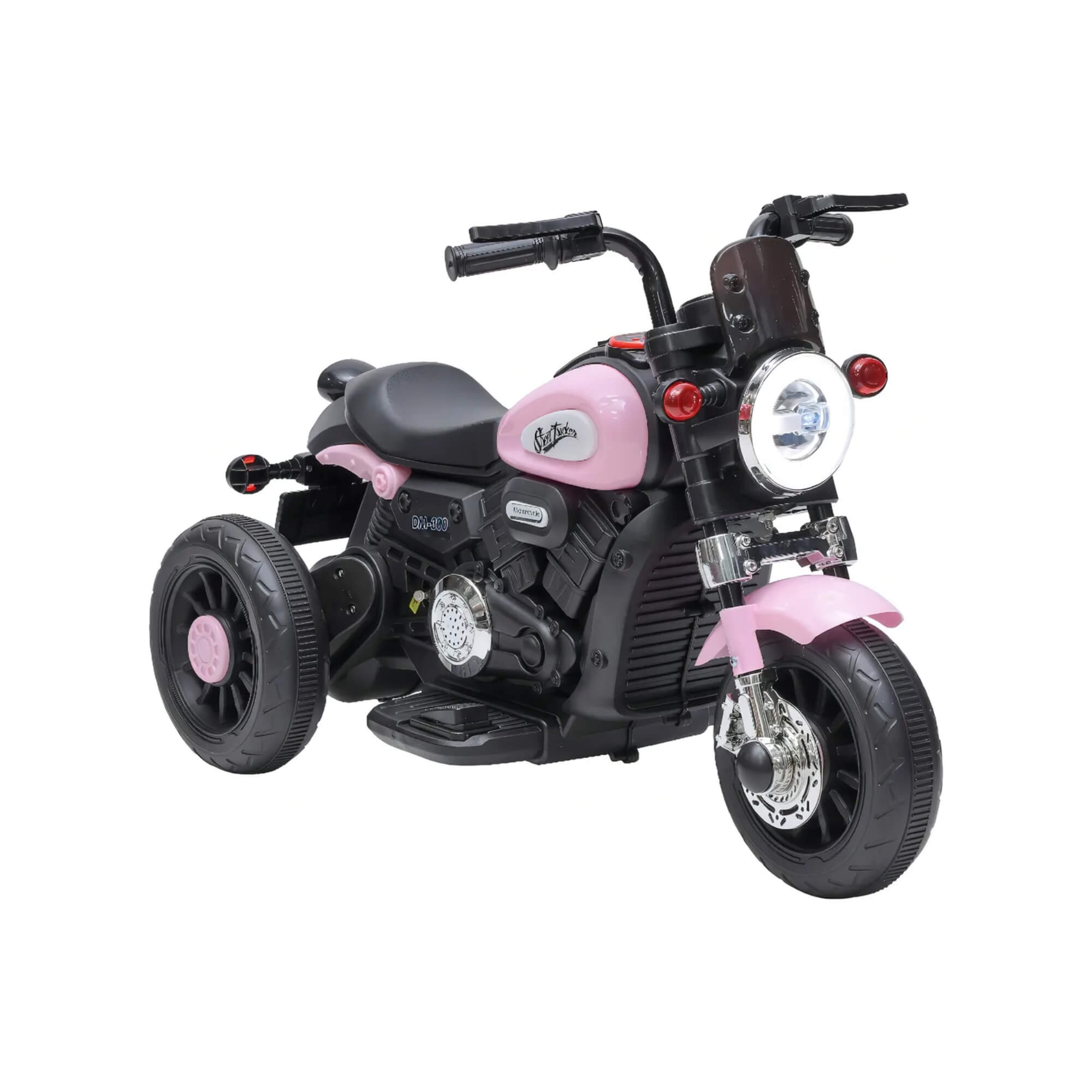 Mini Moto Elétrica Infantil Halei Rosa 6V c/ Luz, Som e Música Zippy Toys - 10547