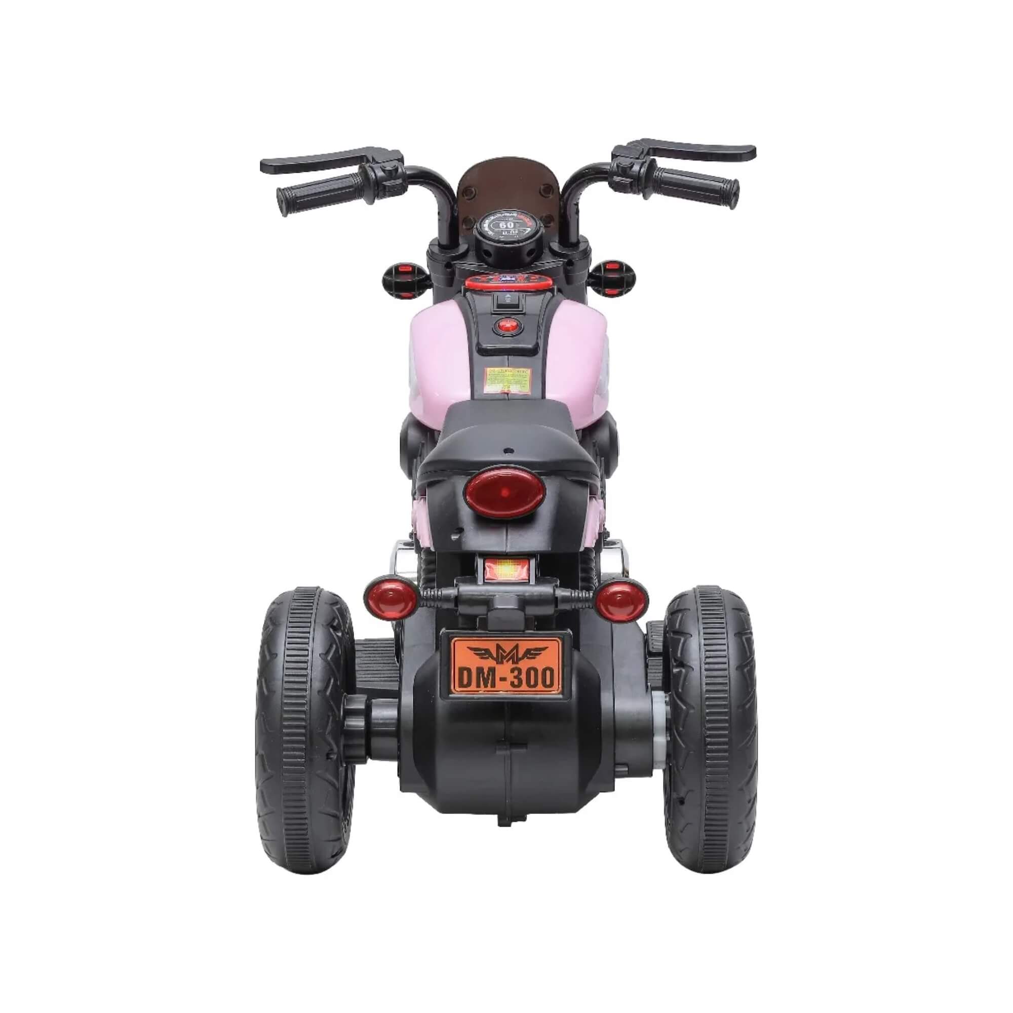 Mini Moto Elétrica Infantil Halei Rosa 6V c/ Luz, Som e Música Zippy Toys - 10547