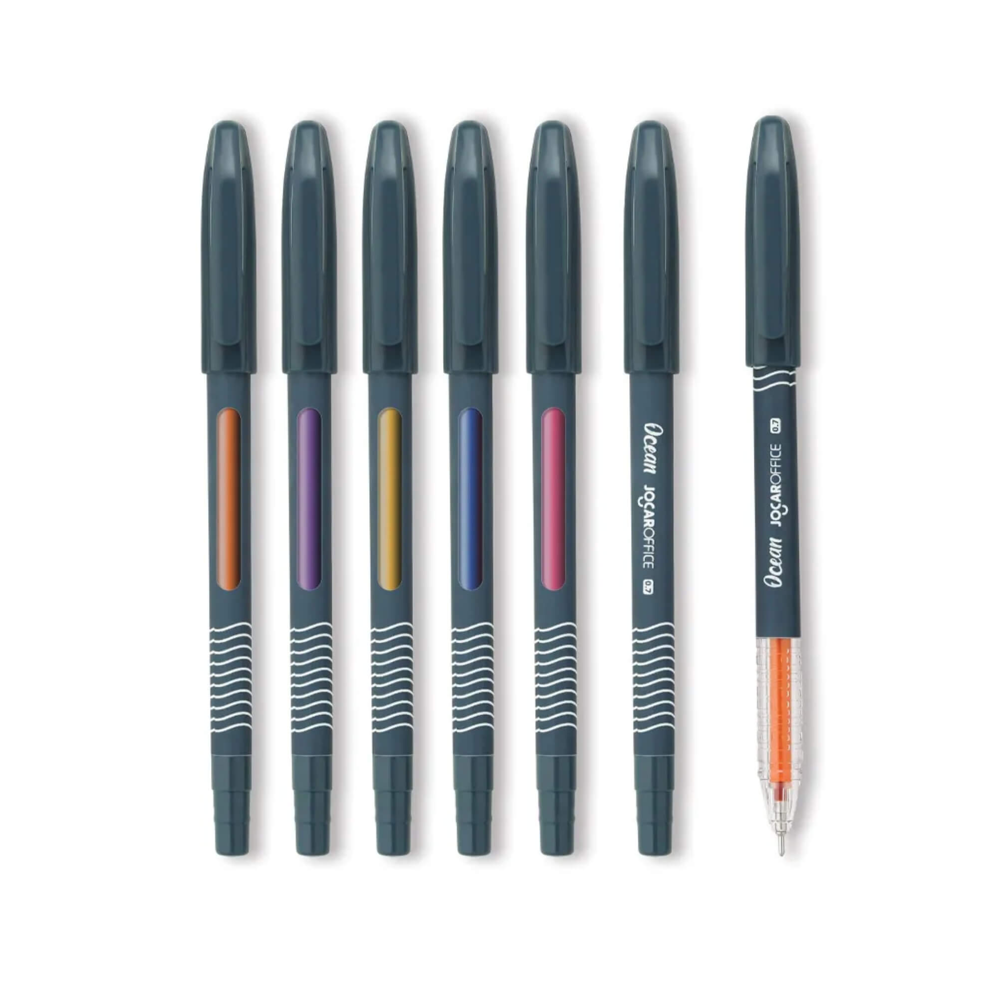 COMP Kit Atacado Canetas Esferográficas e em Gel Coloridas Displays Papelaria Material Escolar