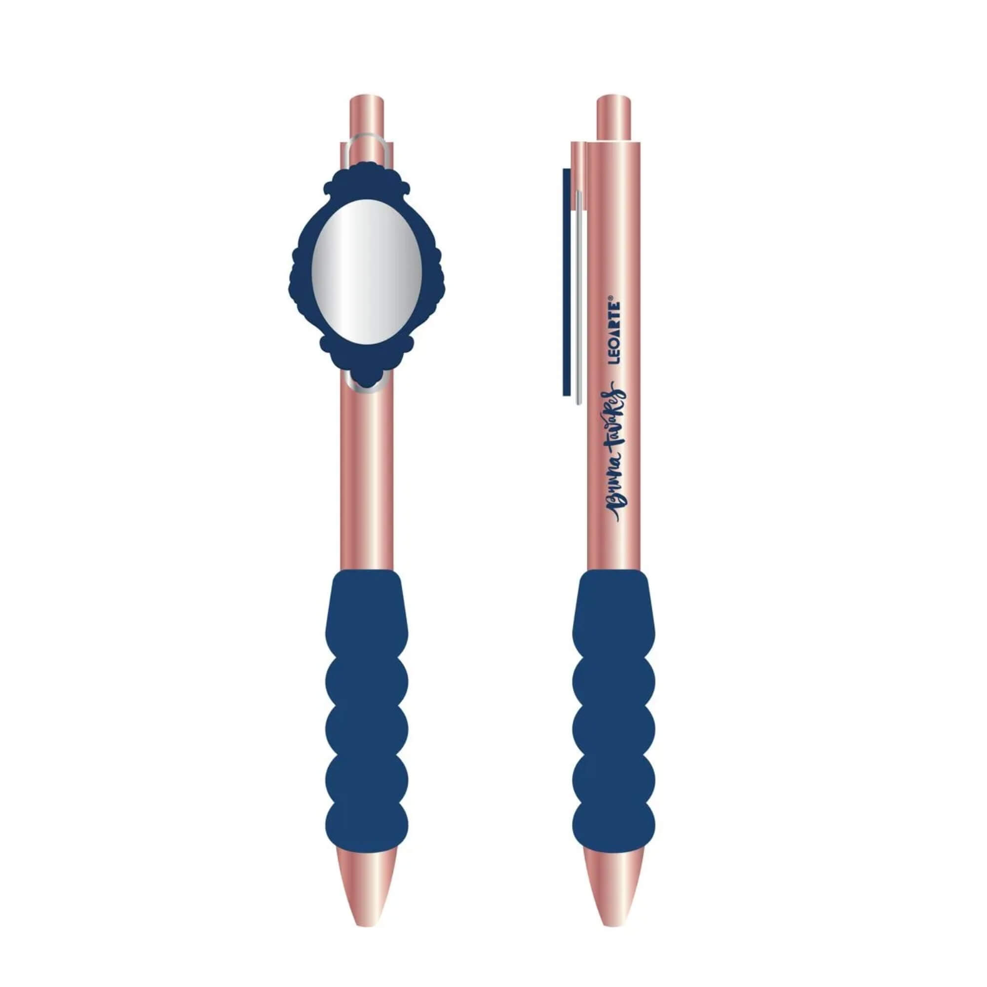 COMP Kit Bruna Tavares Caneta Esferográfica + Lapiseira 0.7 + Borracha e Apontador com Depósito