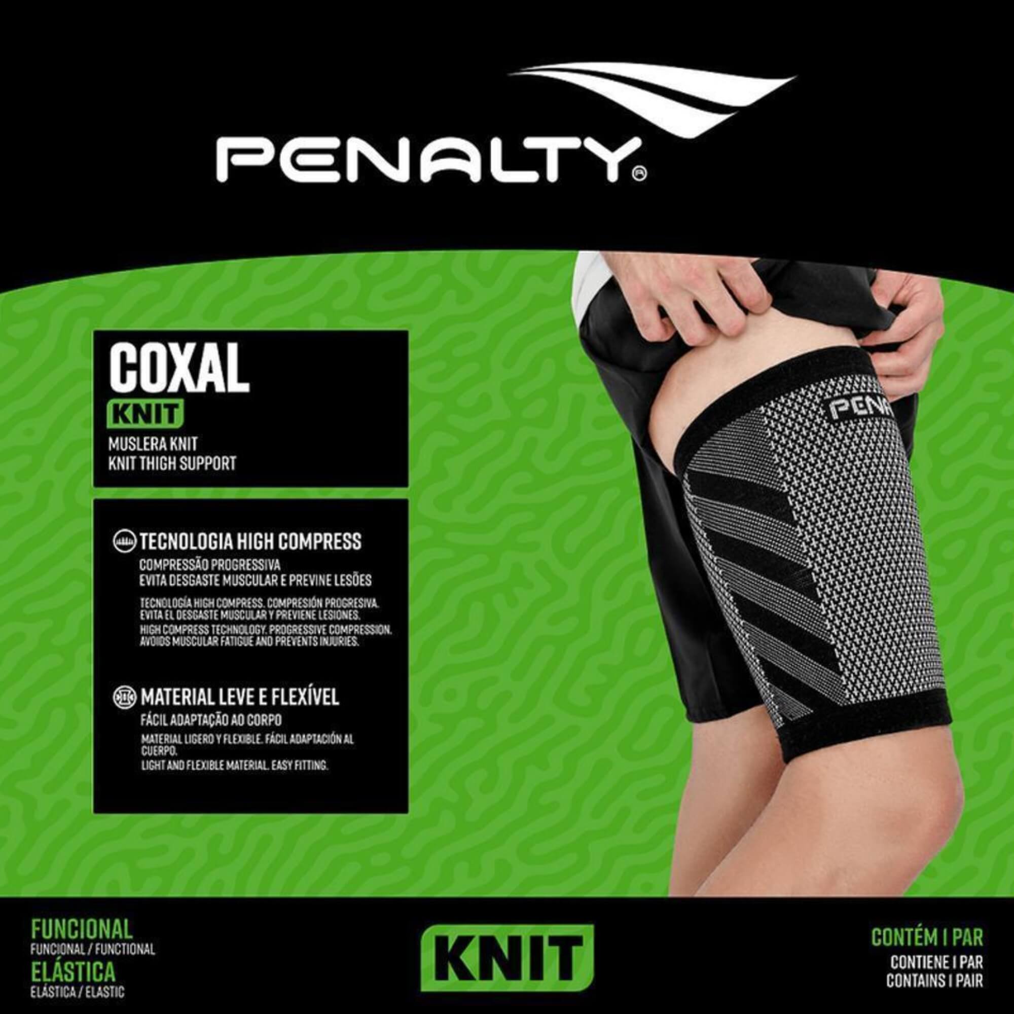 VAR Coxal Elástica Penalty Knit XXIII Unissex – Compressão Tamanhos P M G
