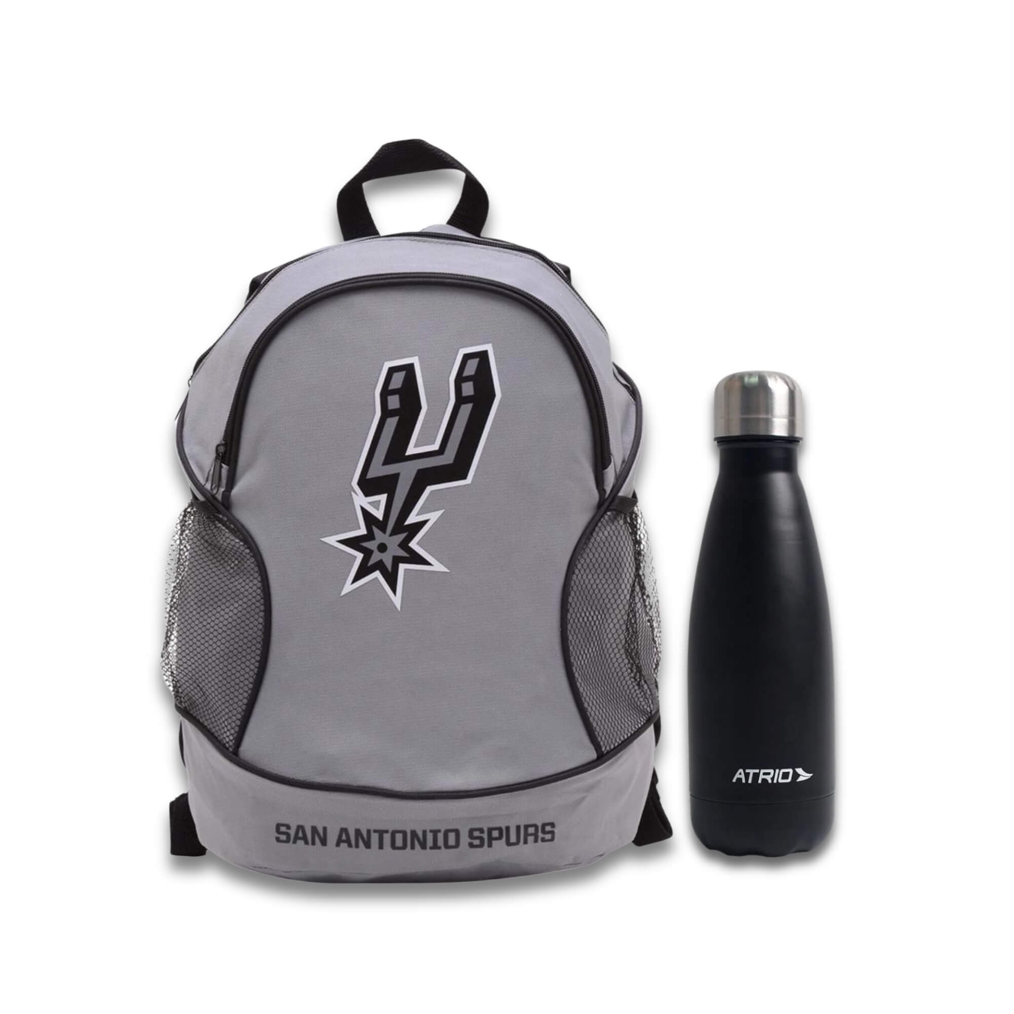 COMP Kit Mochila NBA San Antonio Spurs + Garrafa Térmica Office 500ml Atrio