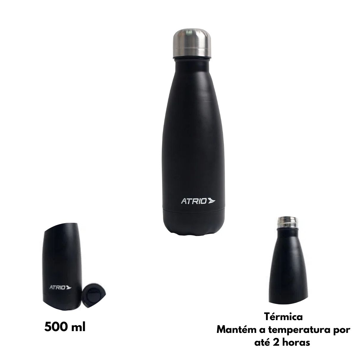 COMP Kit Mochila NBA San Antonio Spurs + Garrafa Térmica Office 500ml Atrio
