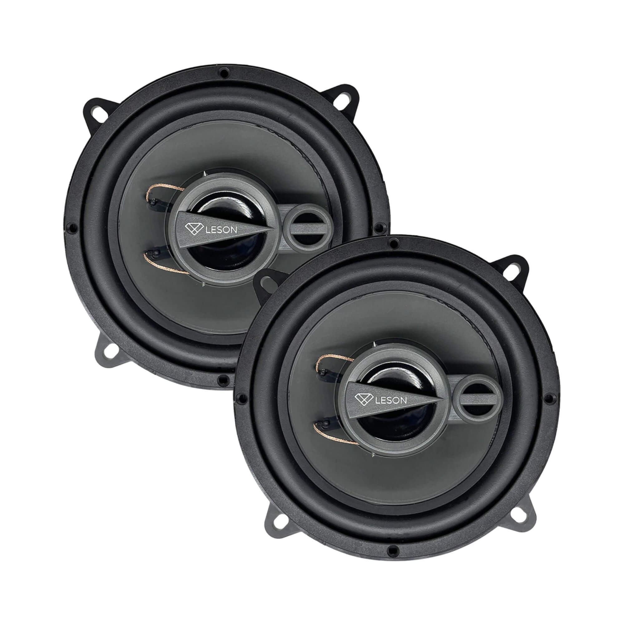 COMP Kit Som Automotivo: Rádio 1 Din Bluetooth H-Tech + Par Alto Falantes 5” Leson 280W 4Ohms