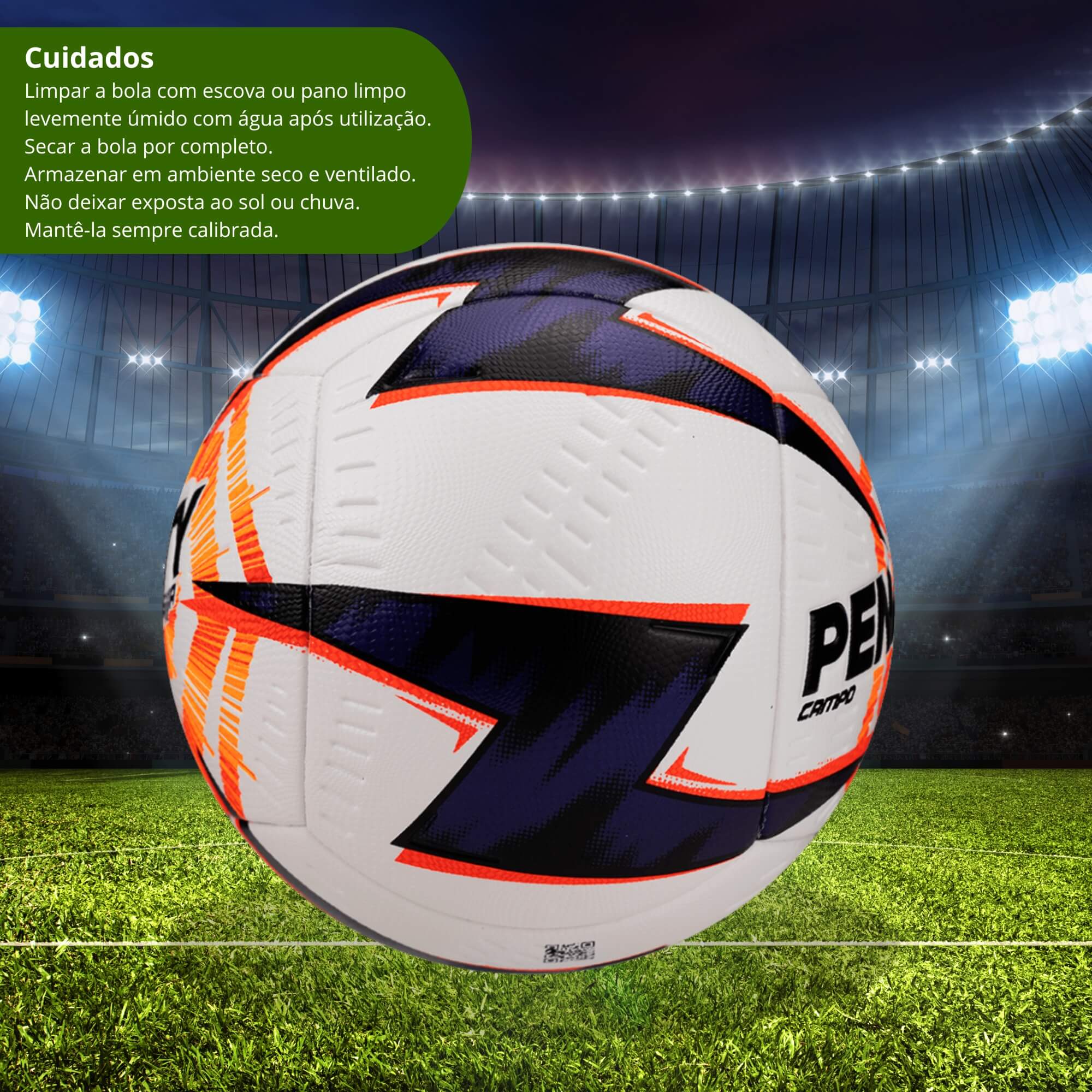 VAR Bola Penalty Mag11A R2 XXVI – Campo, Society ou Futsal (Escolha o Modelo)