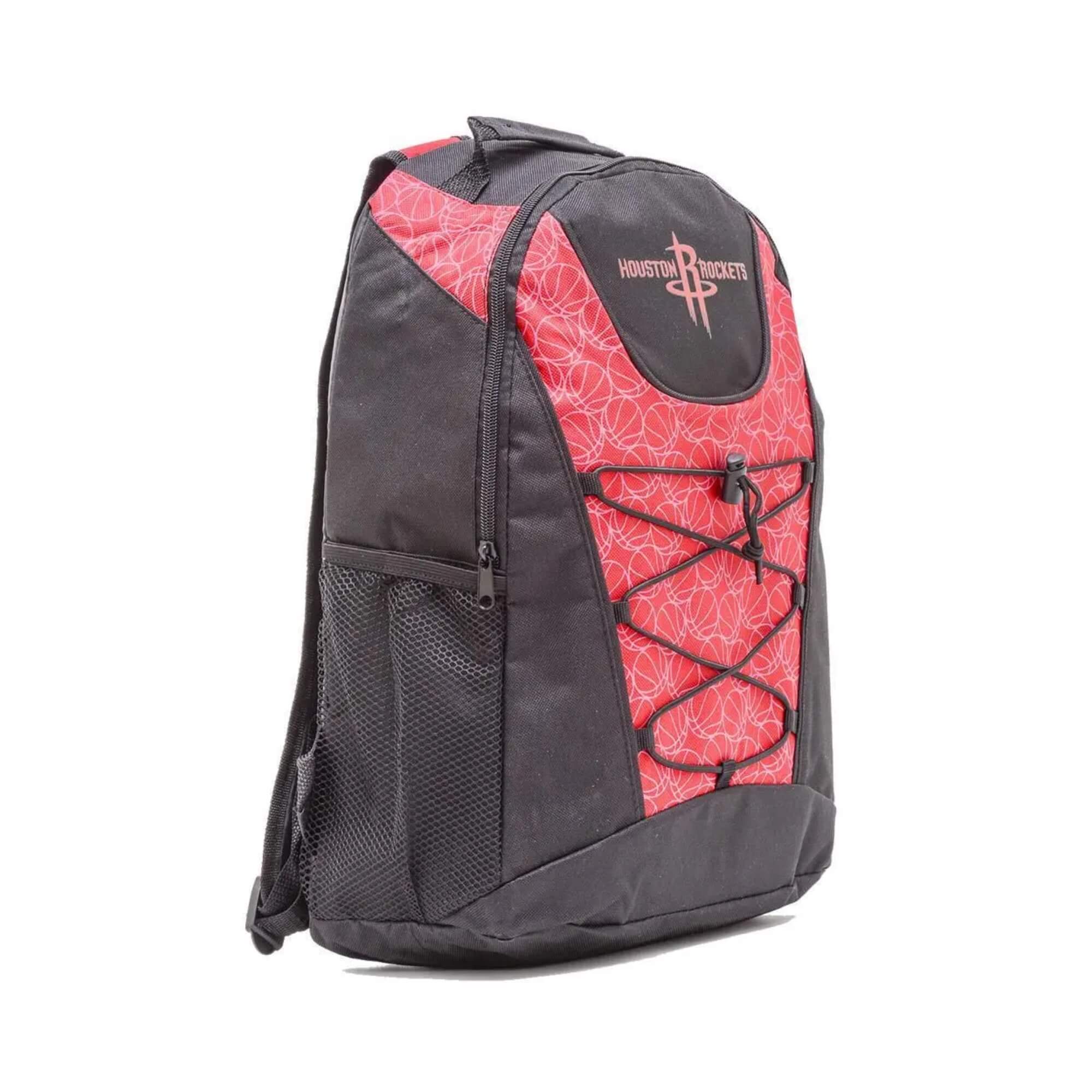 VAR Mochila NBA Futebol e Magia – Modelos Oficiais Times Variados Time:Houston Rockets