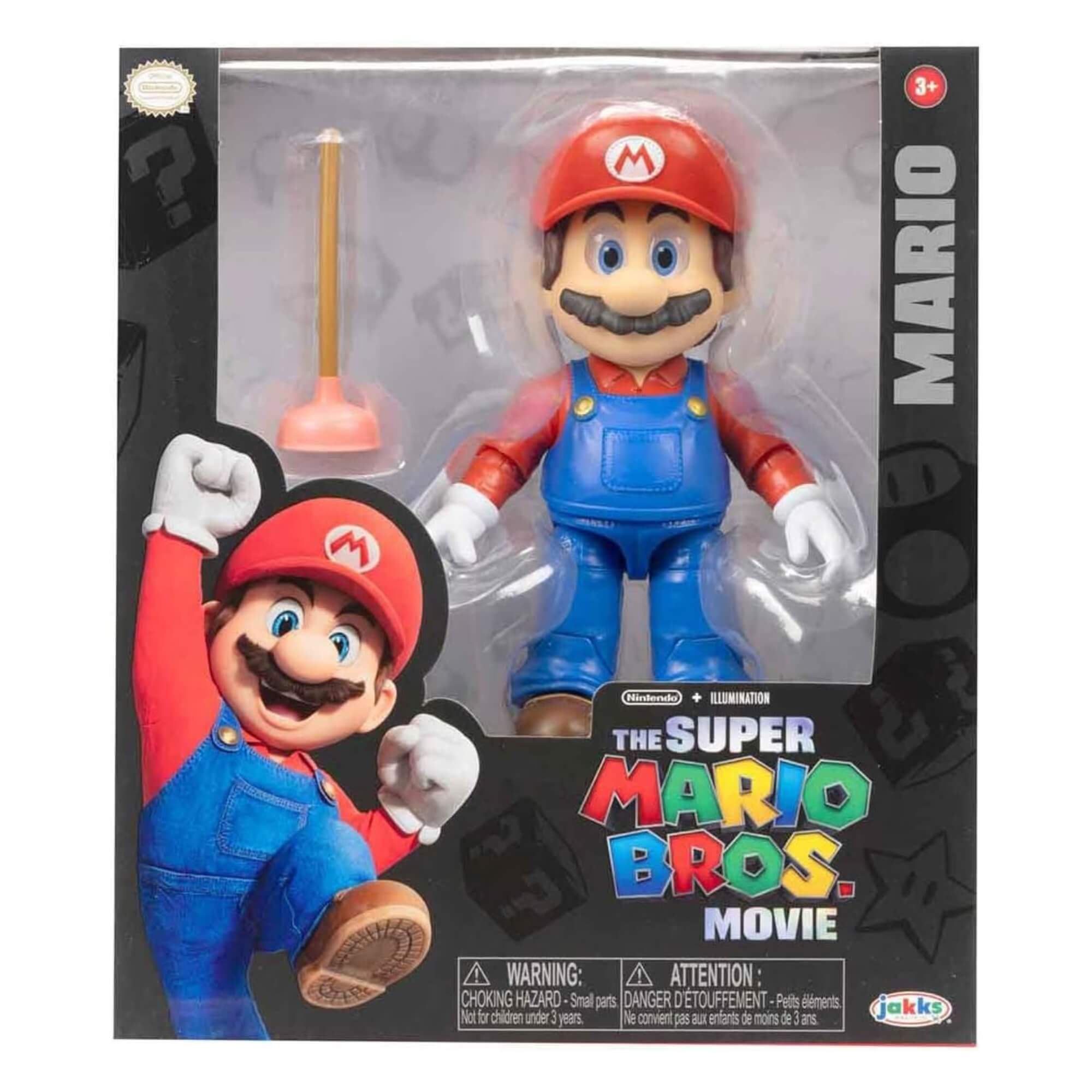 COMP Kit Mario Bross com Acessório 12,7 cm + Carrinho Kart Mario OU Luigi Sortido e Unitário