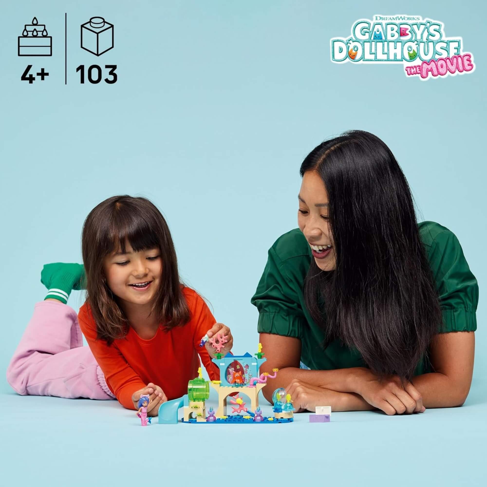 LEGO Aventura da Gabby Sereia no Aquário 103 Peças +4 Anos - 4111111204