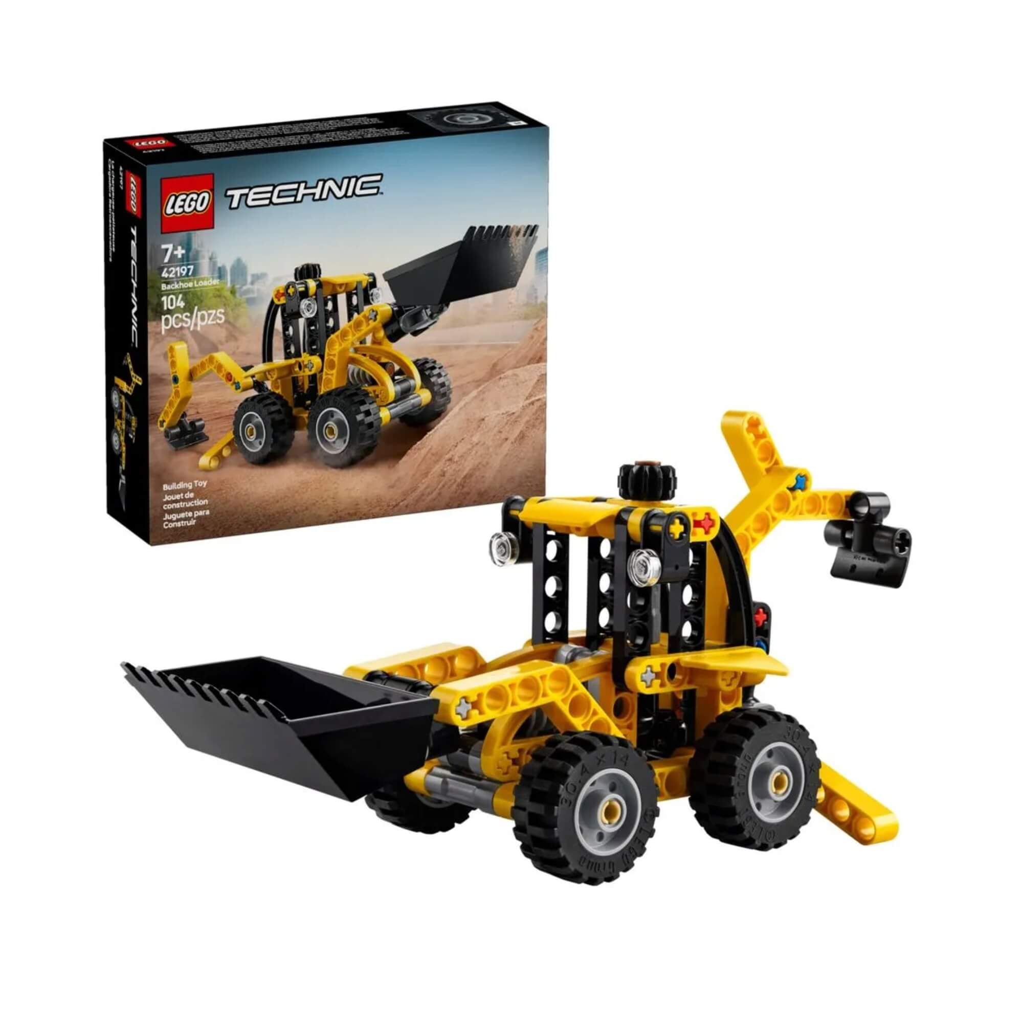 LEGO Technic - Retroescavadeira 104 Peças +7 Anos - 4111142197