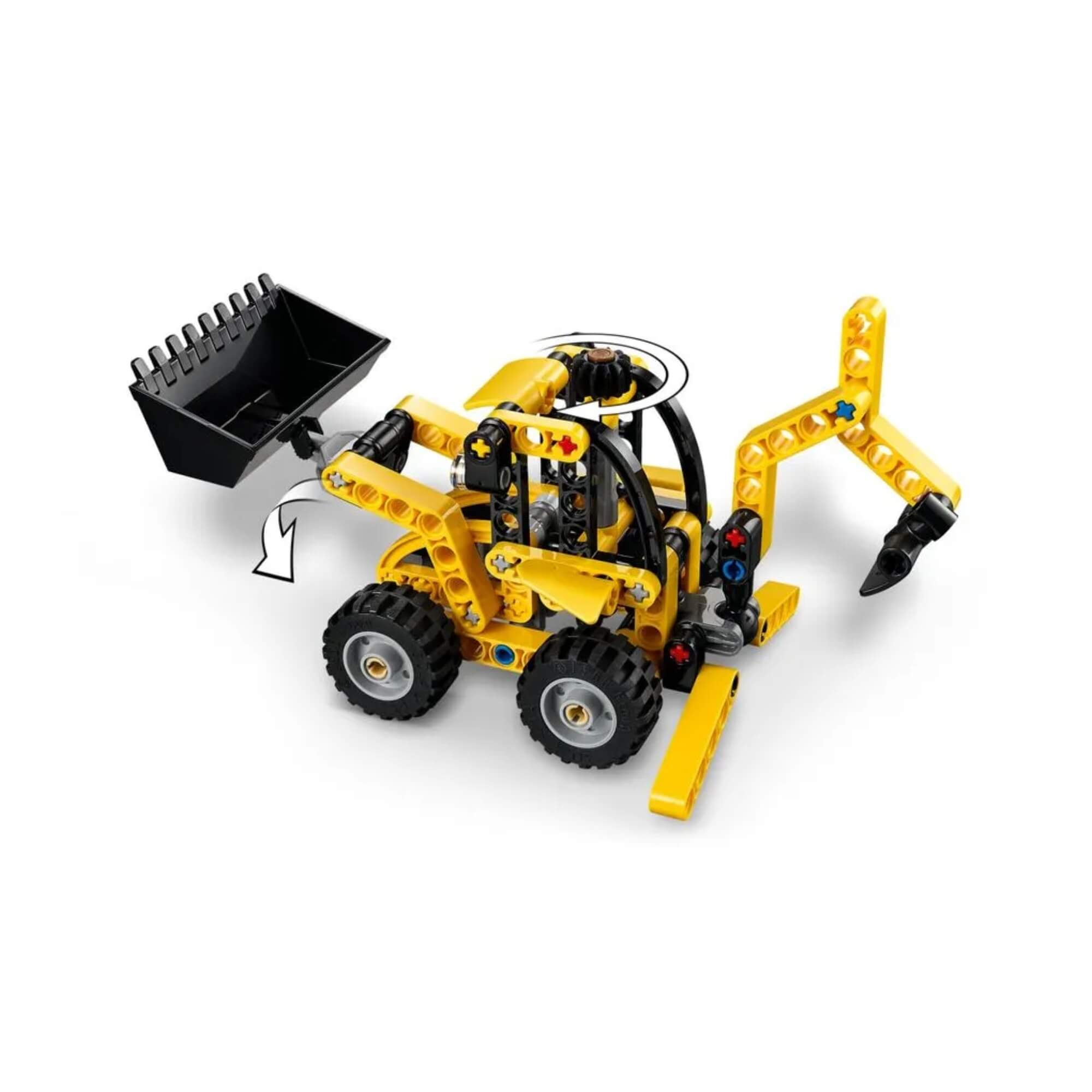LEGO Technic - Retroescavadeira 104 Peças +7 Anos - 4111142197