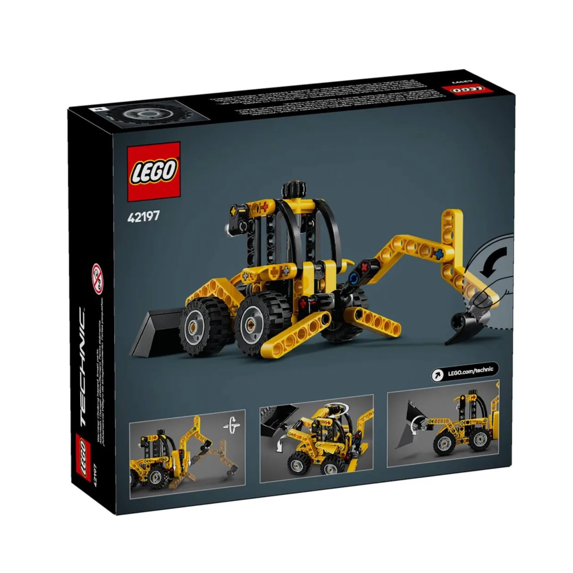LEGO Technic - Retroescavadeira 104 Peças +7 Anos - 4111142197