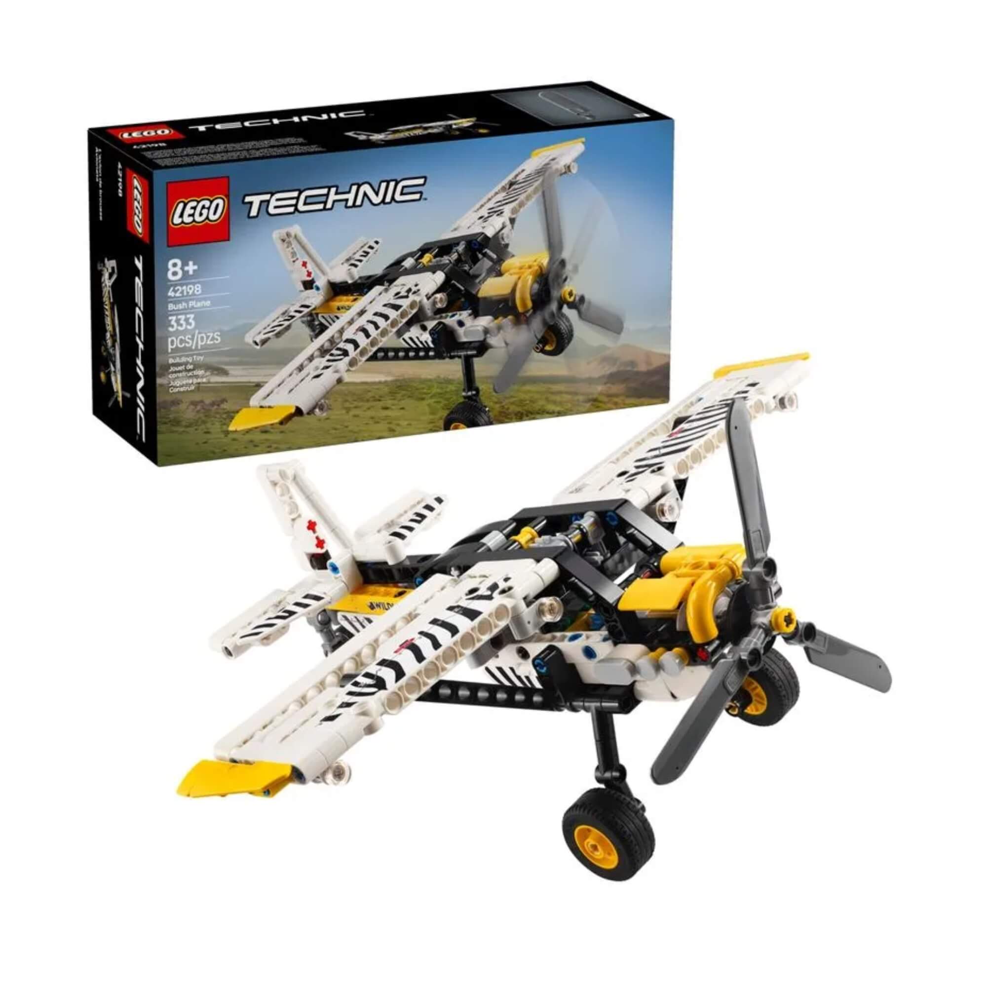 LEGO Technic - Avião de mato 333 Peças +8 Anos - 4111142198