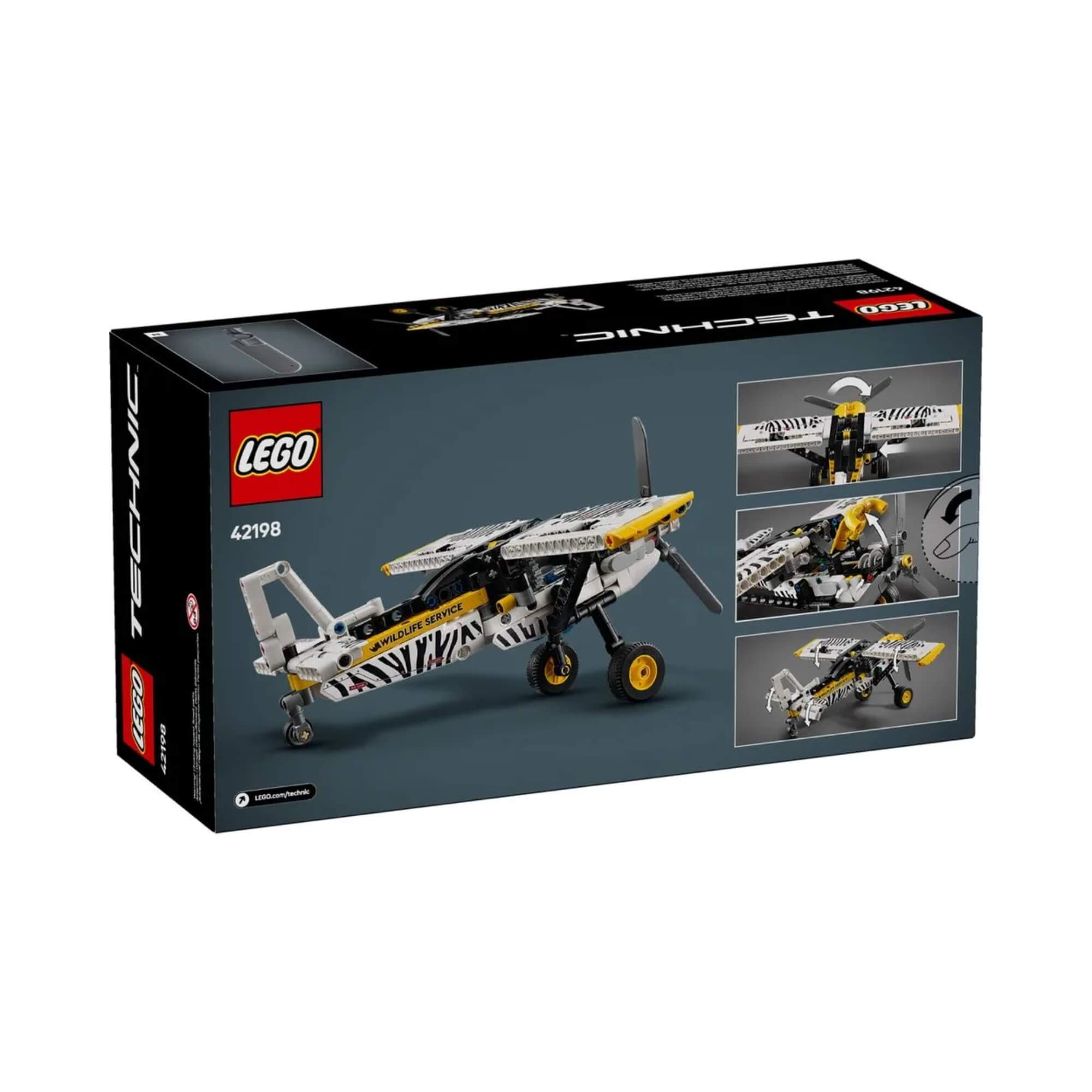 LEGO Technic - Avião de mato 333 Peças +8 Anos - 4111142198