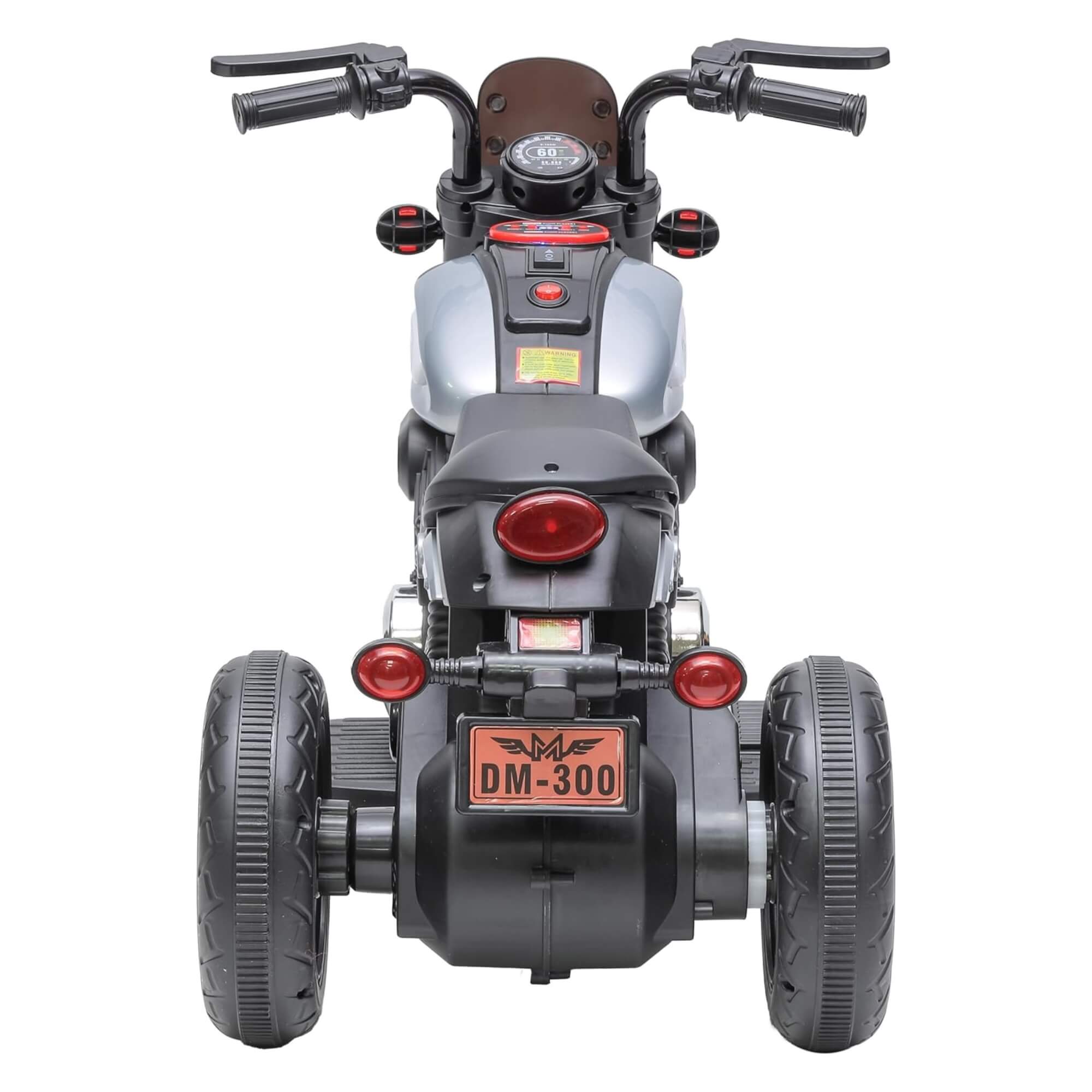 Moto Elétrica Infantil Prata Mini Halei 6V Zippy Toys - 10546