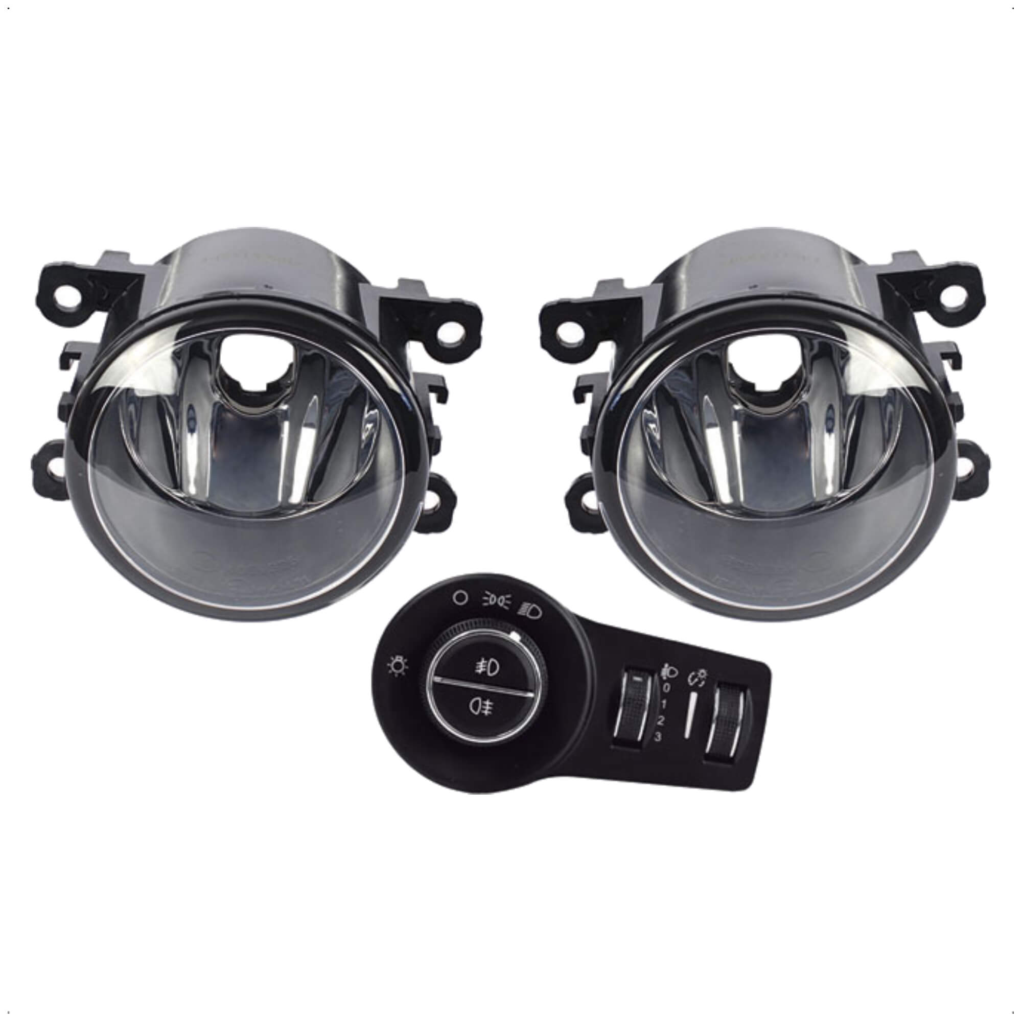 COMP Kit Farol Auxiliar Jeep Renegade PCD 2018/2019 + Lâmpadas Ultra LED 6500K Shocklight