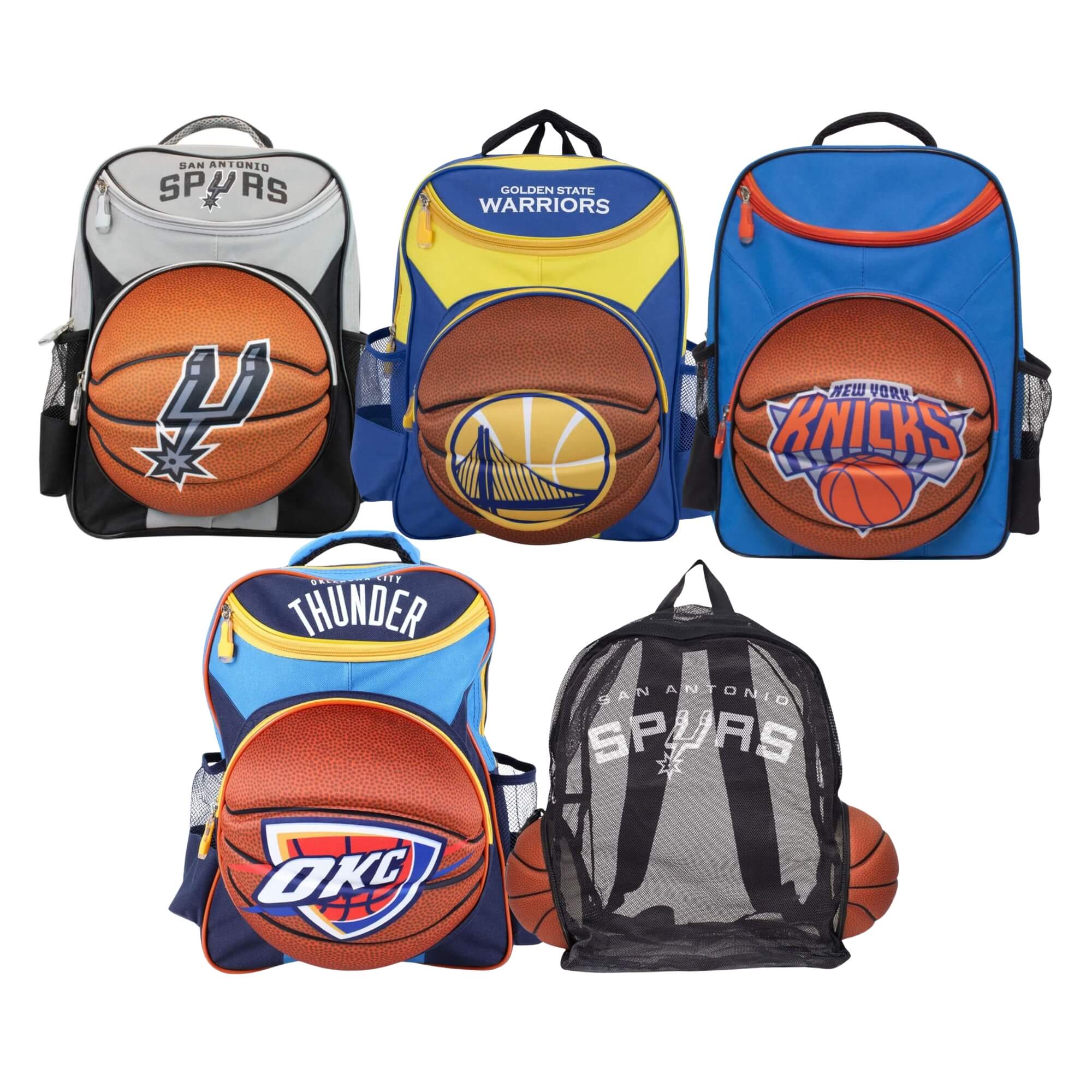 VAR Mochila Infantil Times de Basquete - Futebol e Magia