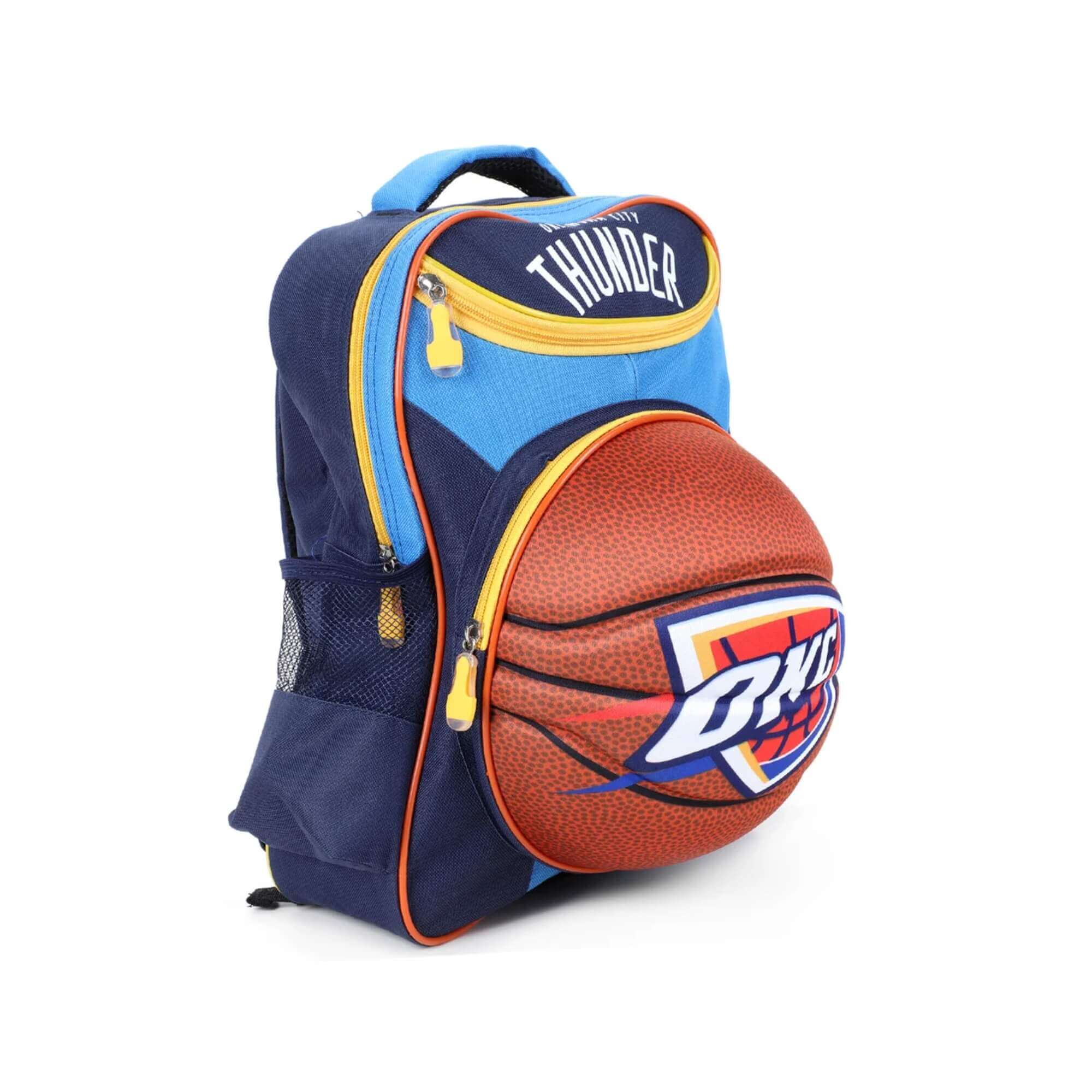 VAR Mochila Infantil Times de Basquete - Futebol e Magia Times:Oklahoma City Thunders