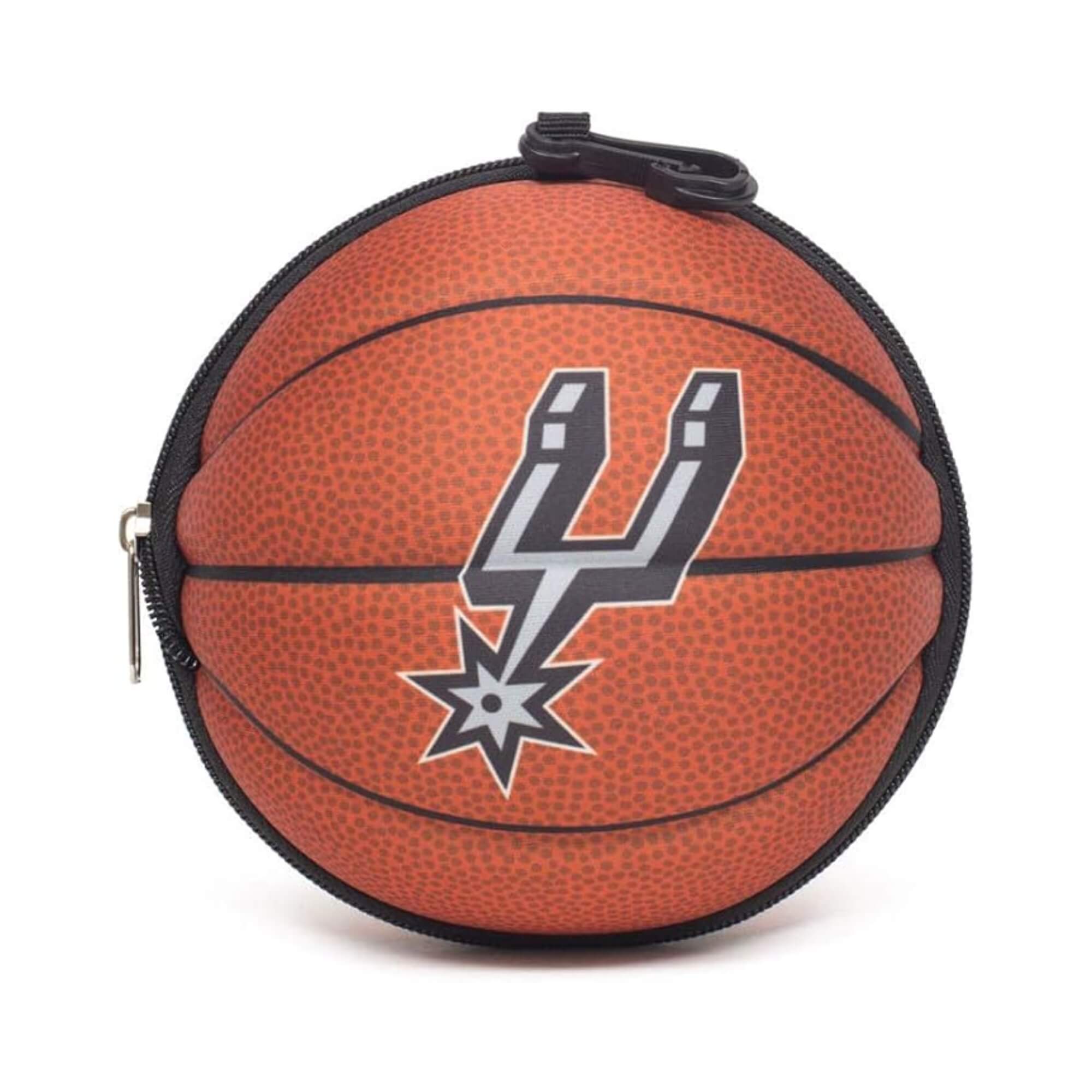 VAR Mochila Infantil Times de Basquete - Futebol e Magia Times:San Antonio Spurs - Transparente