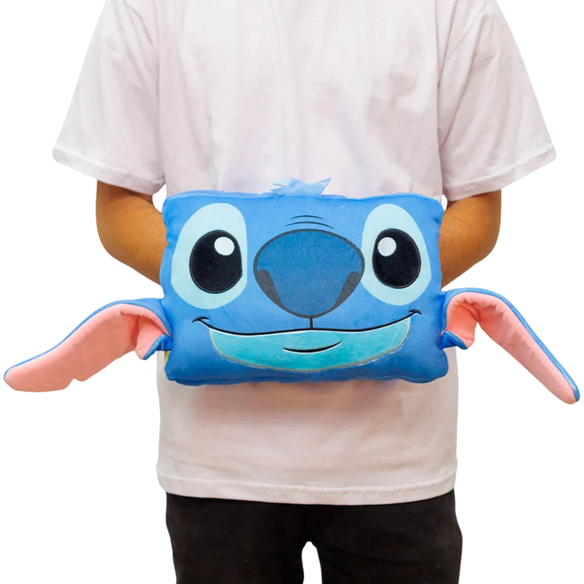 COMP Kit Stitch Copo Térmico 1,15L + Almofada Huggy Disney Zona Criativa