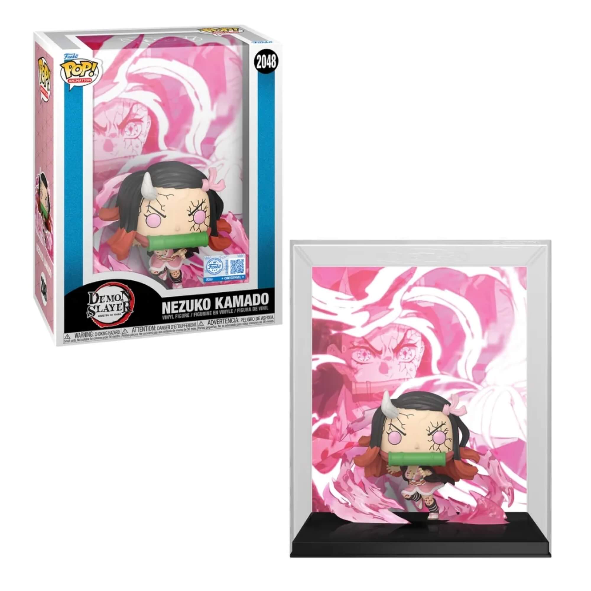 Boneco Funko Pop! Poster Demon Slayer - Nezuko (Explosão de Sangue) Candide - 12570