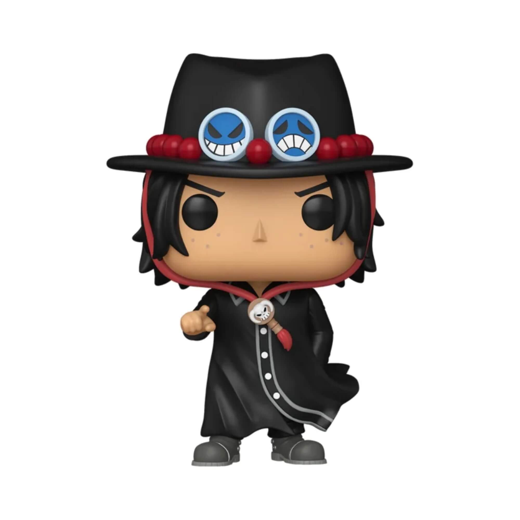 Boneco Funko Pop Exclusivo One Piece Portgas D Ace de Casaco Candide - 12424