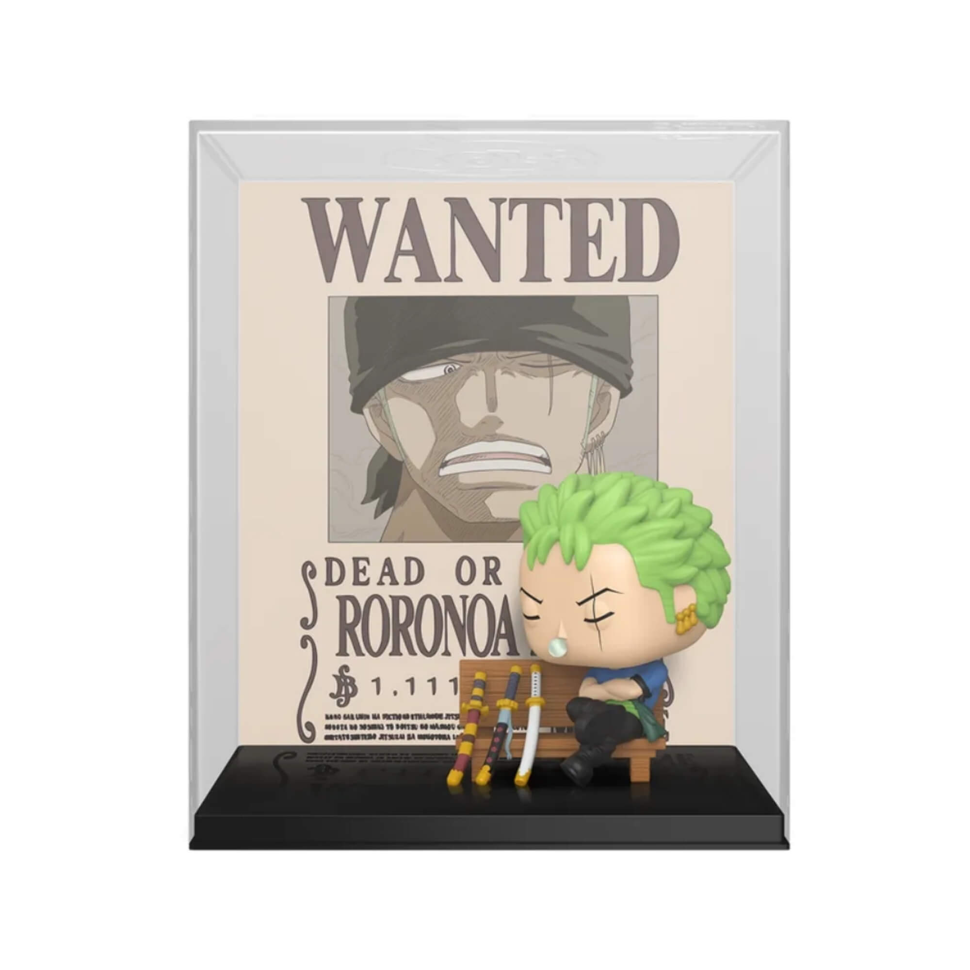Boneco Funko Pop! Poster Exclusivo One Piece Zoro Candide - 12728