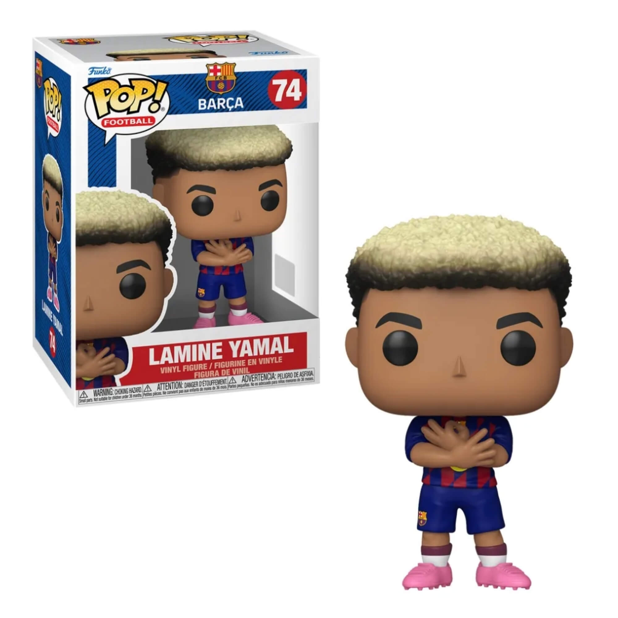 Boneco Funko Pop! Barcelona - Lamine Yamal Candide - 12380