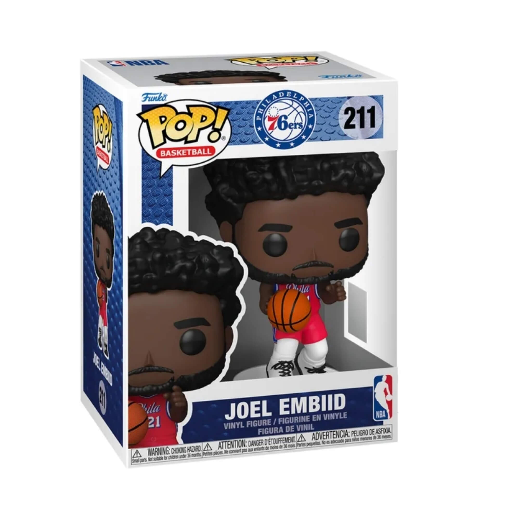 Boneco Funko Pop! NBA 76ers - Joel Embiid Candide - 12408