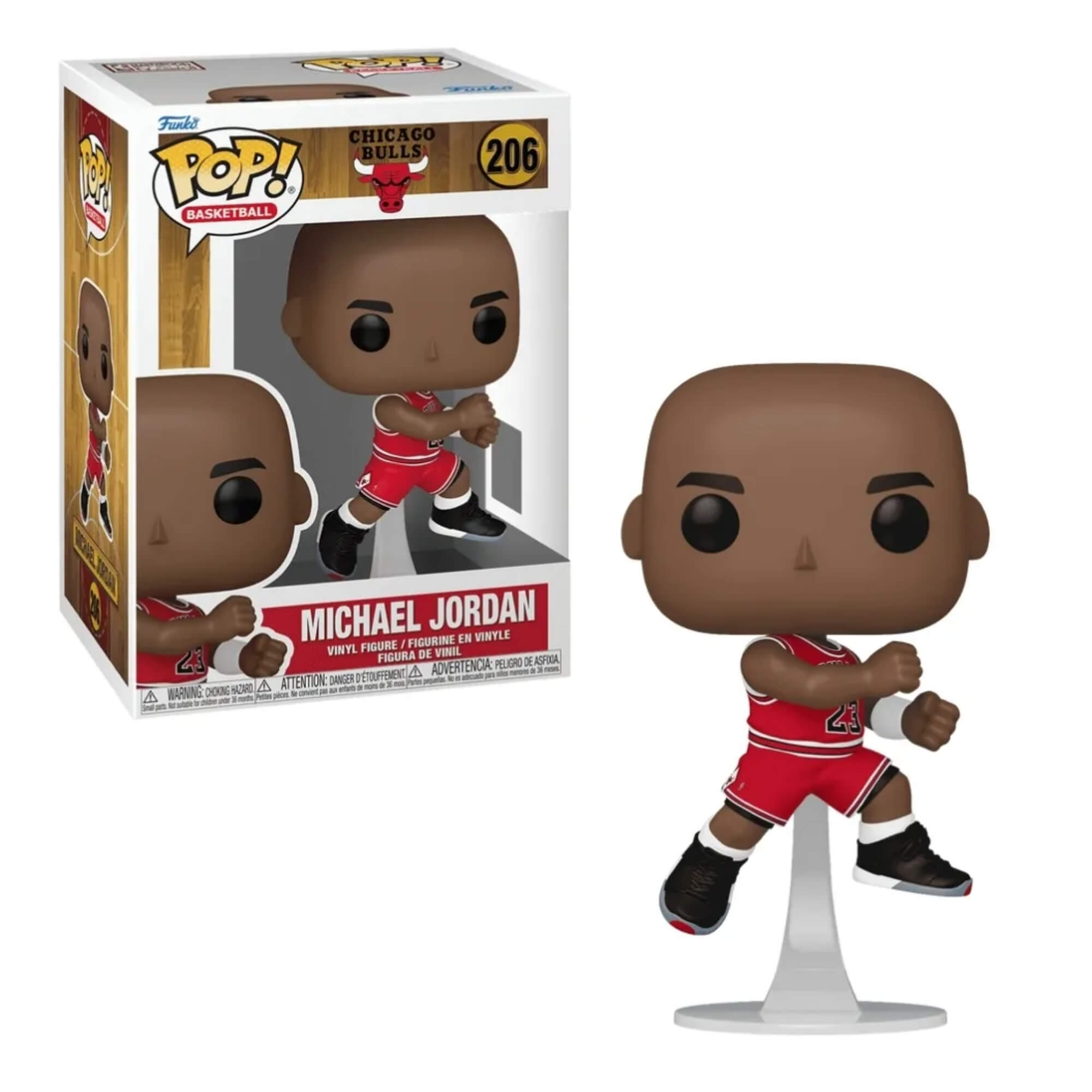 Boneco Funko Pop! Nba Bulls - Michael Jordan (89) The Shot Candide - 12207