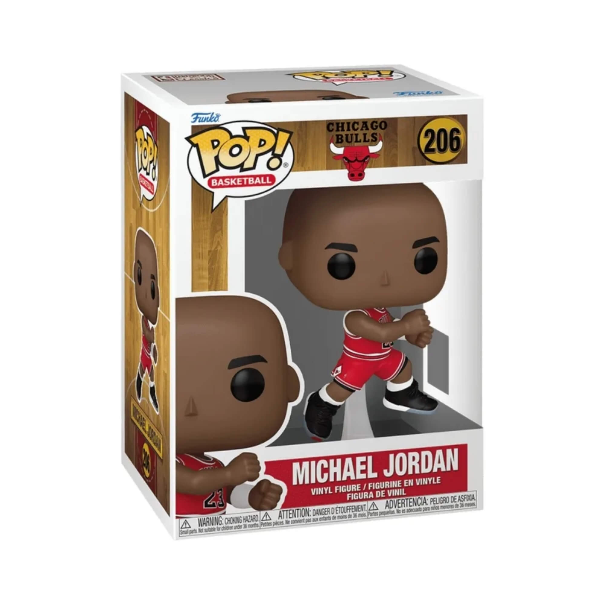 Boneco Funko Pop! Nba Bulls - Michael Jordan (89) The Shot Candide - 12207