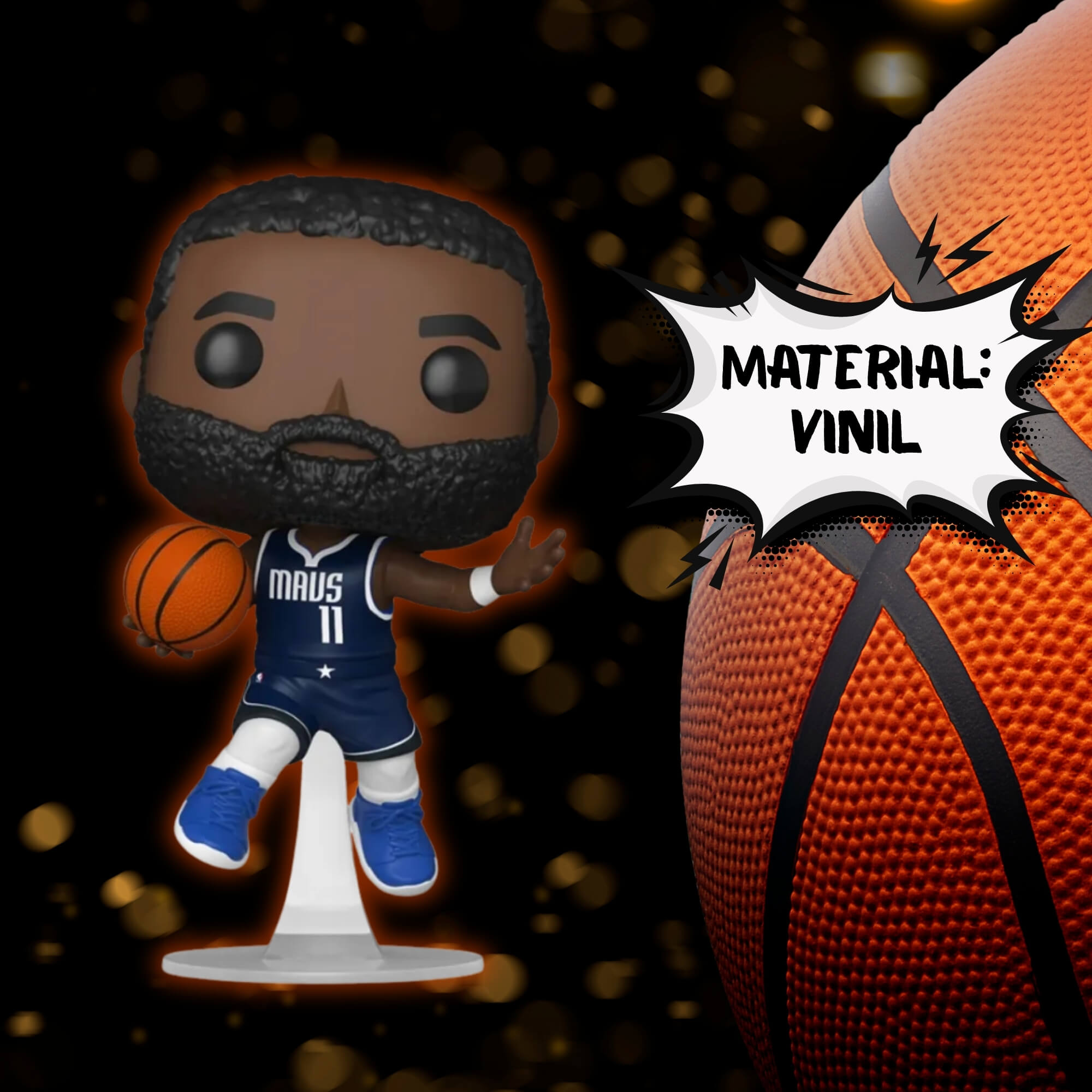Boneco Funko Pop! NBA Mavericks - Kyrie Irving Candide - 12411