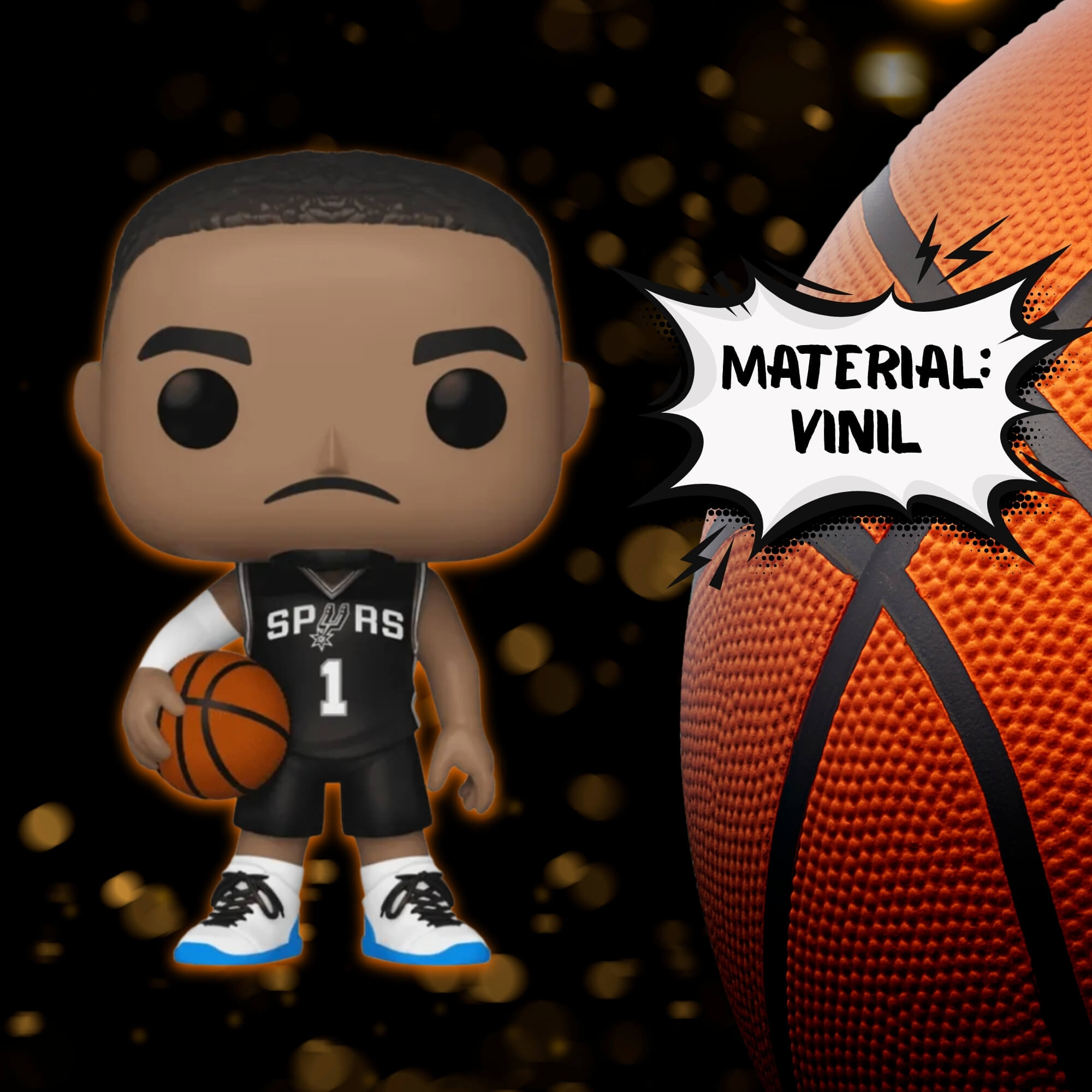 Boneco Funko Pop! NBA Spurs - Victor Wembanyama Candide - 12447